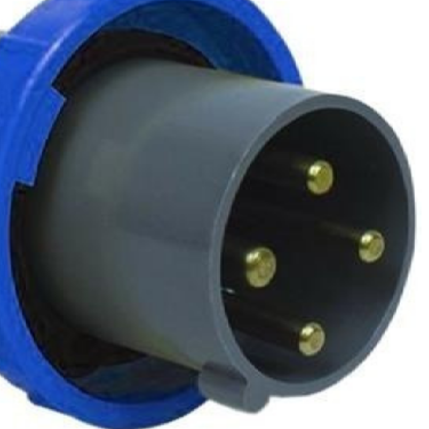 Plugue 3P+T 125A 200/250V 9H Azul - A4679 - STECK