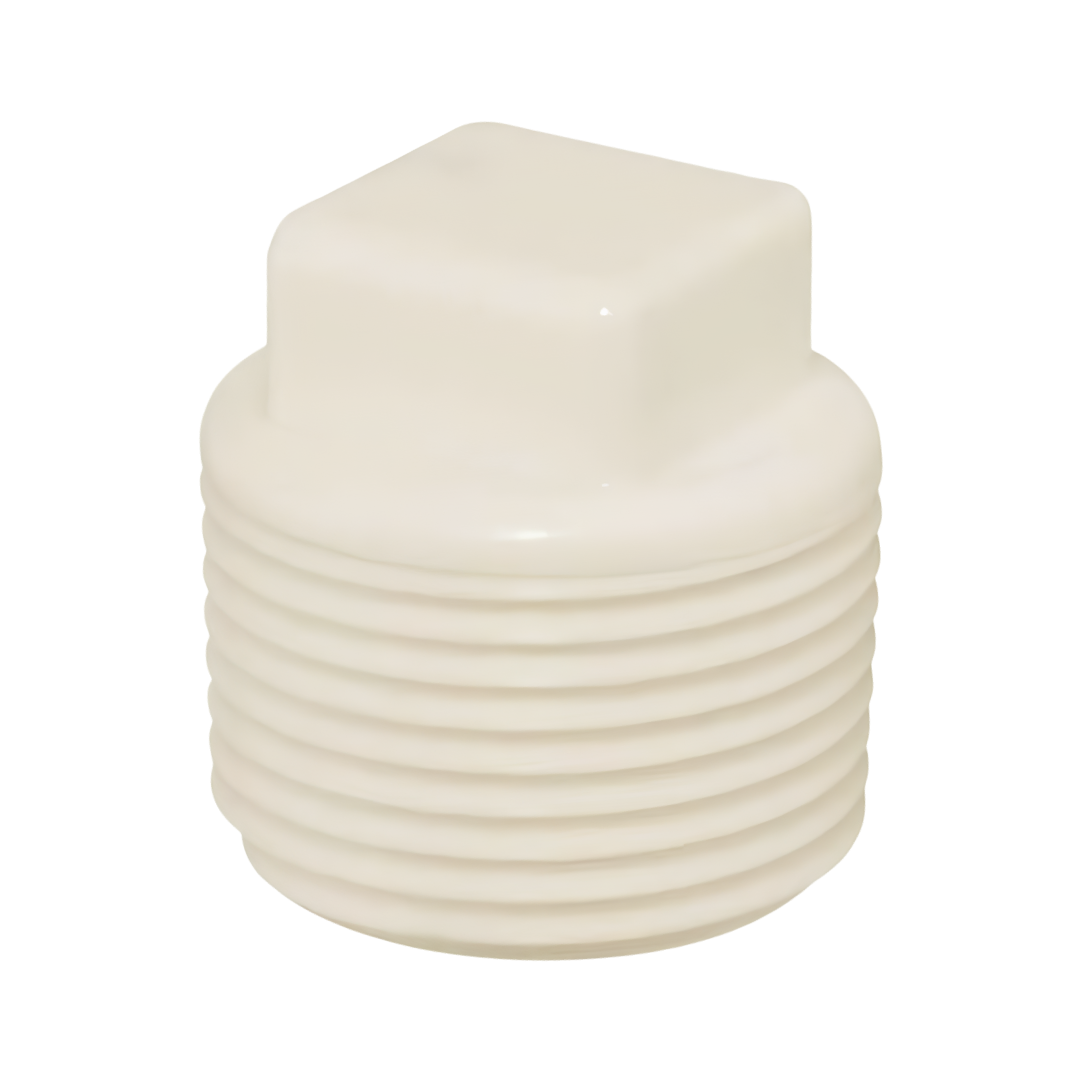 Plug Roscavel 3/4" Pvc Branco 11764 Amanco