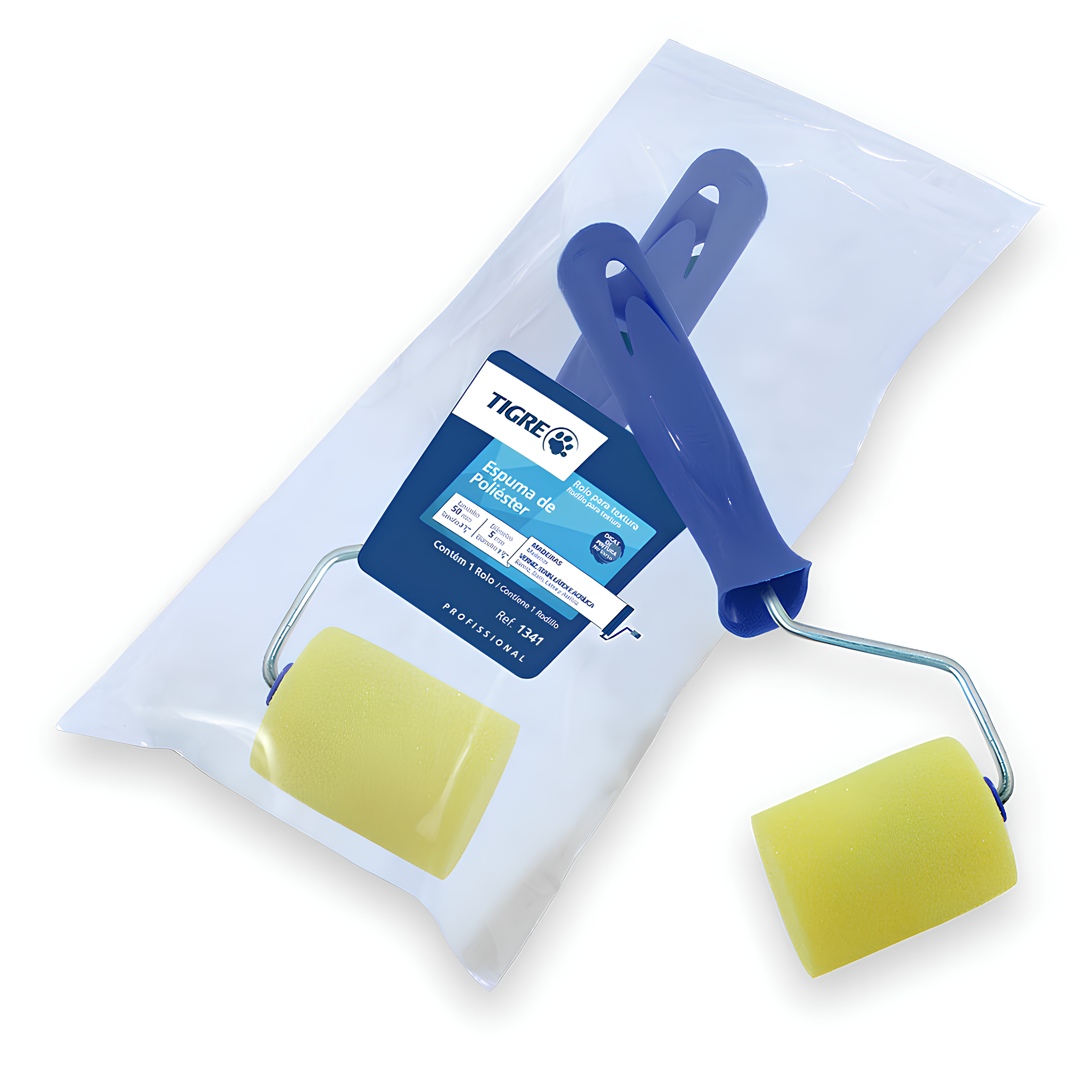 Rolo De Espuma Amarelo 5cm Ref.1341 61341050 Tigre