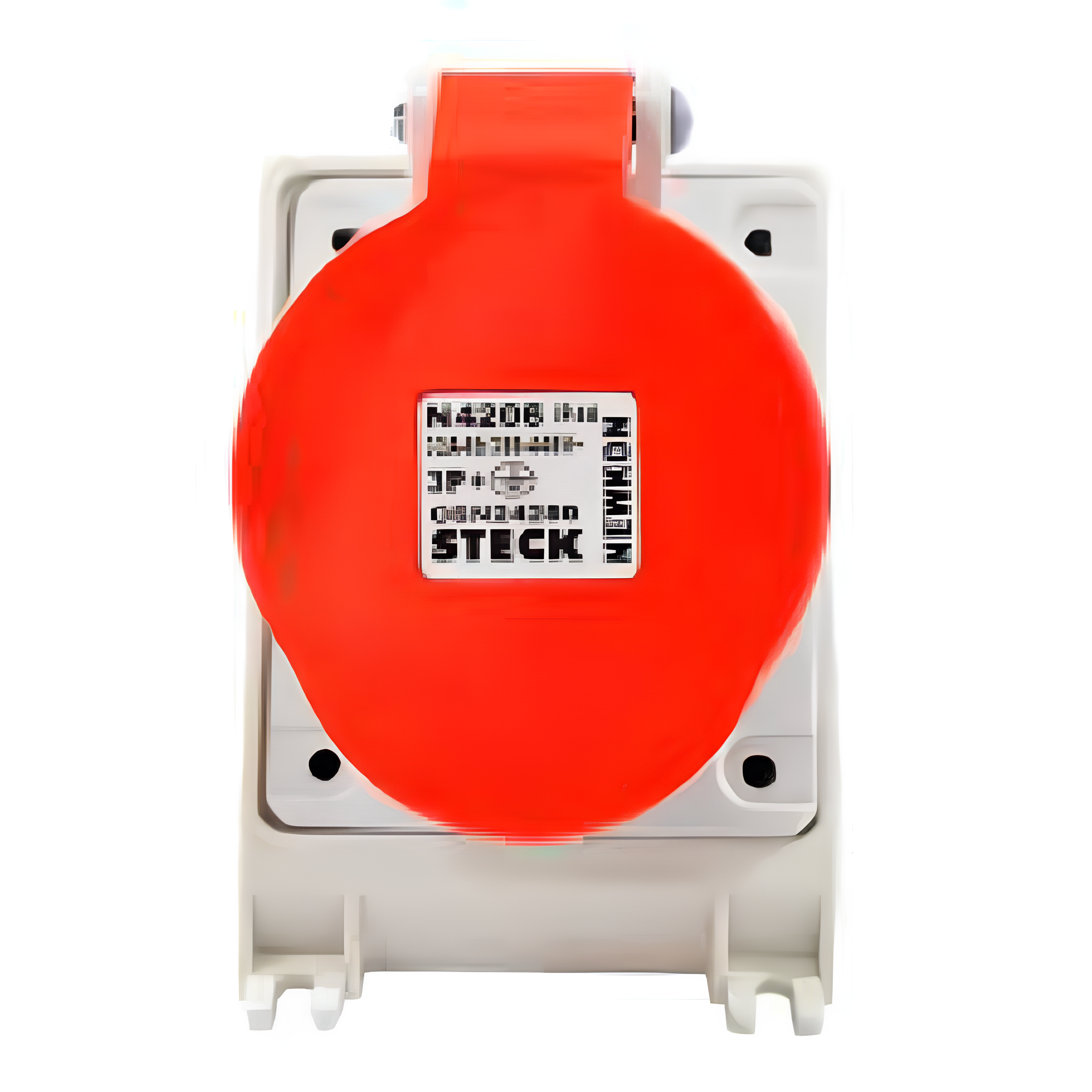 Tomada Sobrepor 3P+N+T 32A 380/440V Vermelho - N5206 - Steck