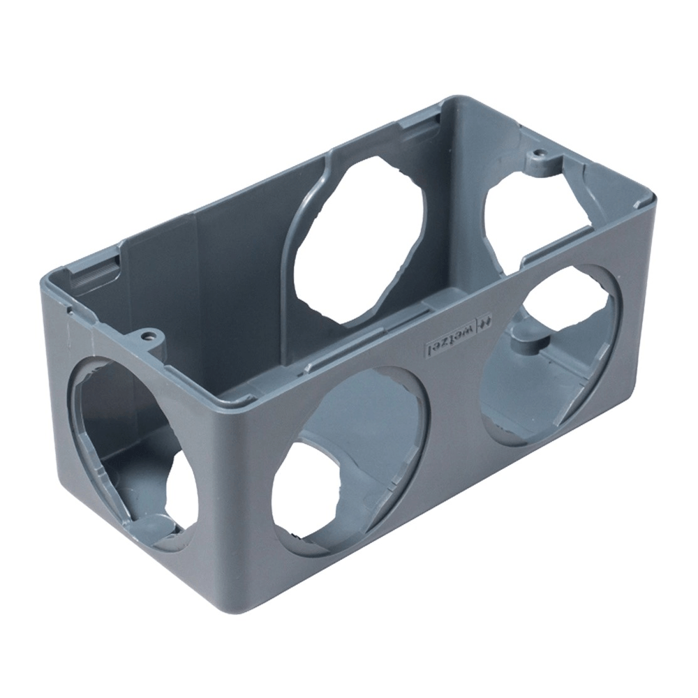 Caixa Pvc Antichama 5 Entradas Cinza C5034C Eletromax