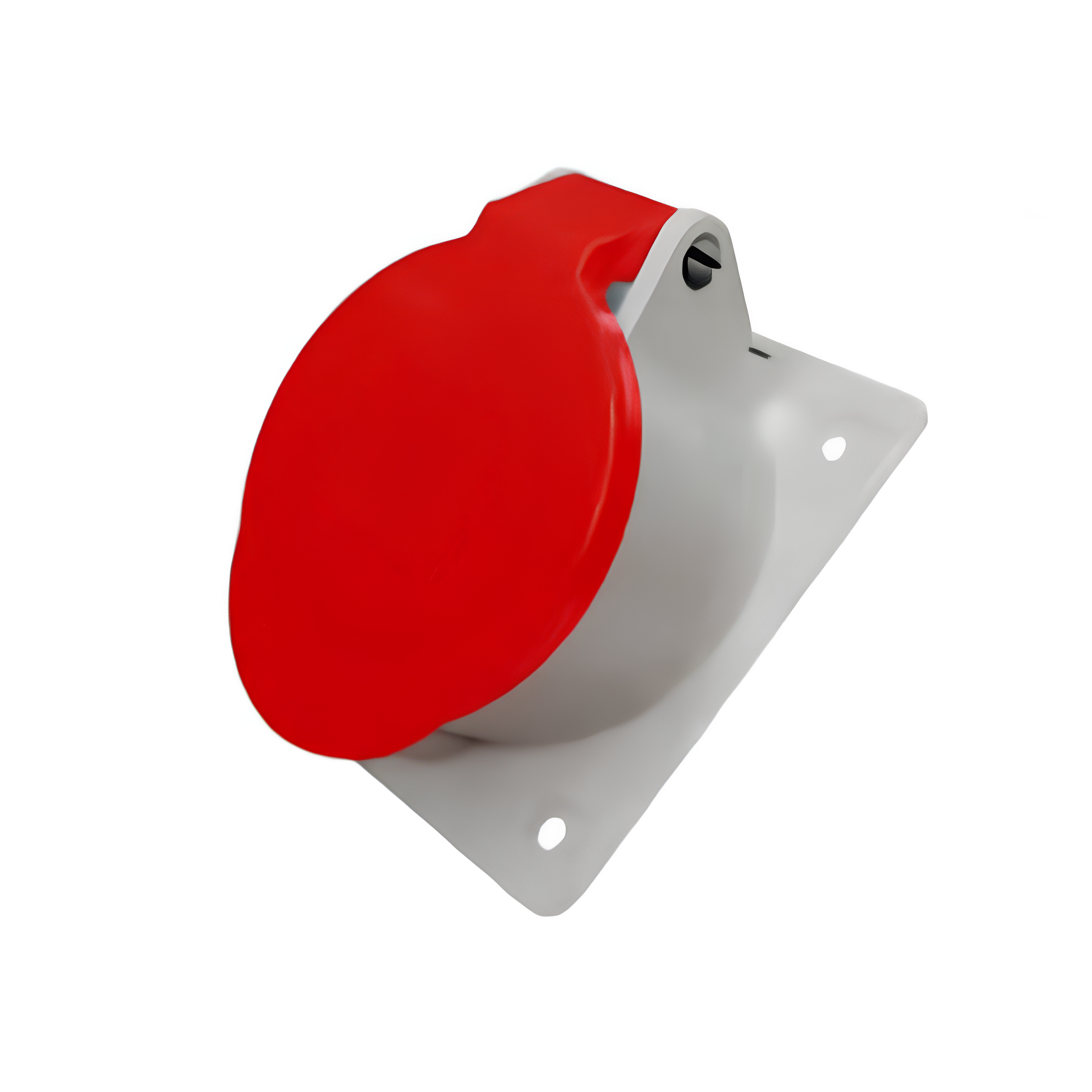 Tomada De Embutir 4p+t 32a 380/440v Vermelho N5246 - Steck