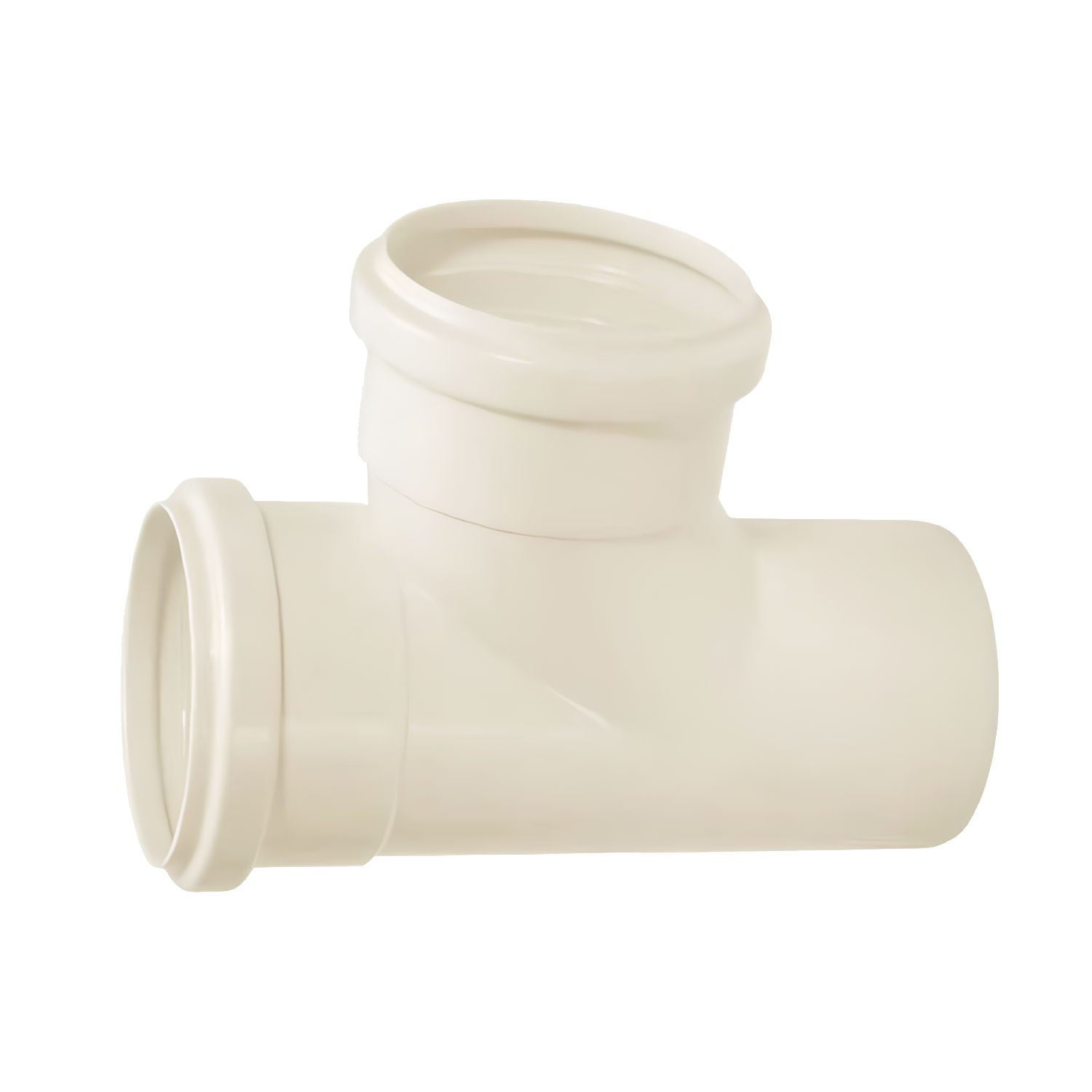 Te Esgoto Serie Normal DN40 x 40Mm Pvc Branco 11802 Amanco