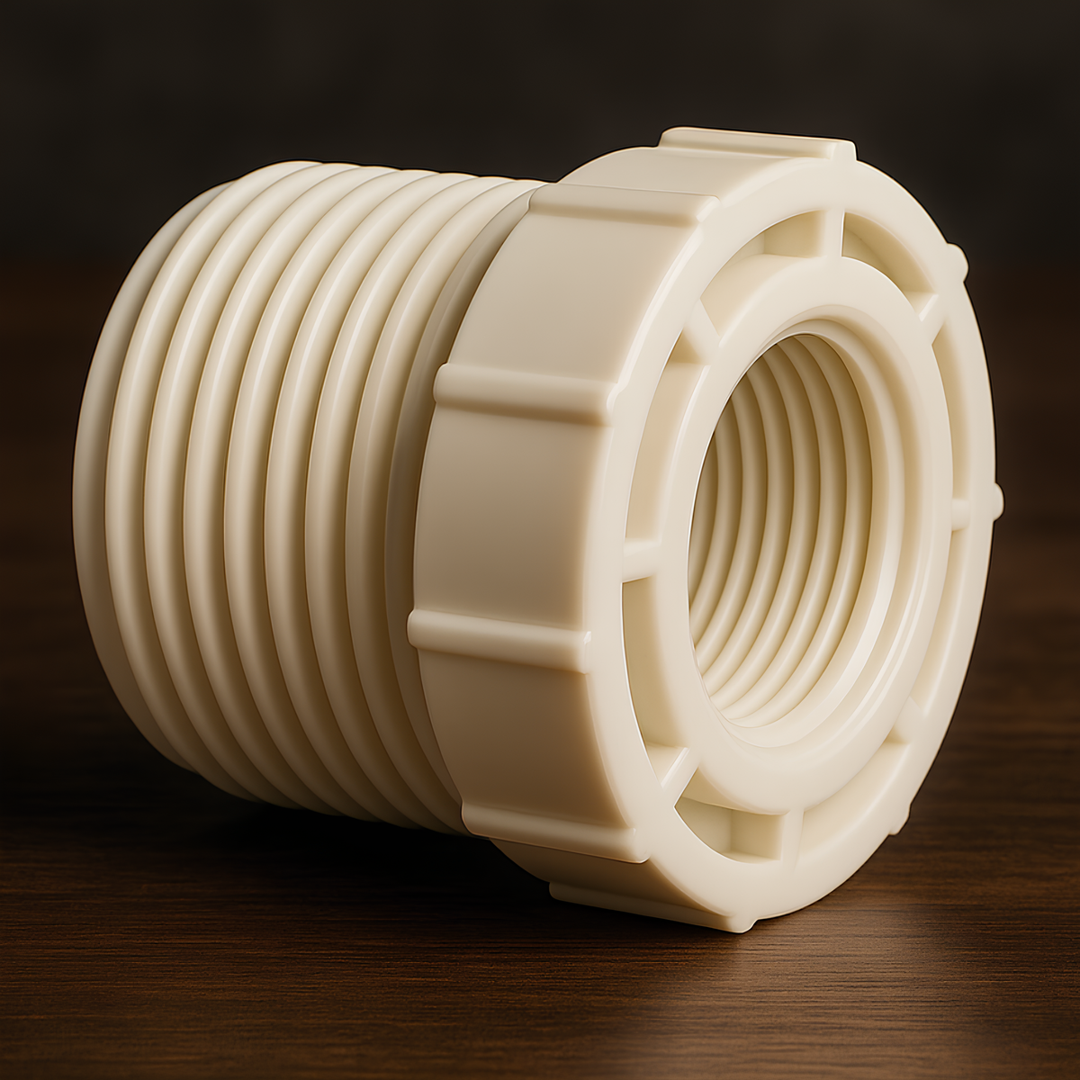 Bucha De Redução Roscavel 2 X 1.1/2 Pvc Branco 11528 Amanco