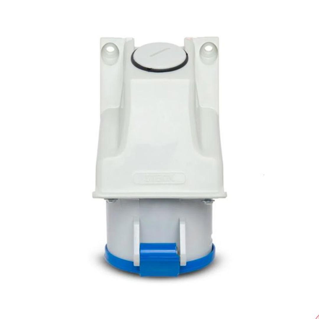 Tomada De Sobrepor 2p+t 32a 200/250v Azul N3206 Steck