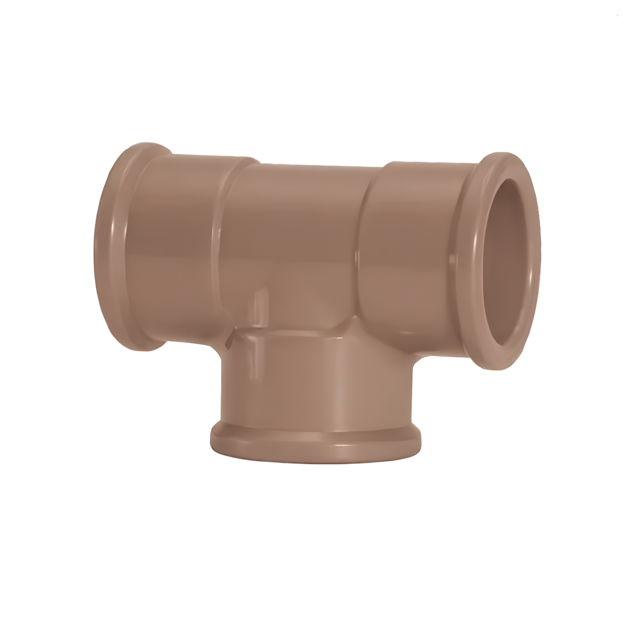 Tê Soldável 75mm Pvc Marrom 11840 Amanco