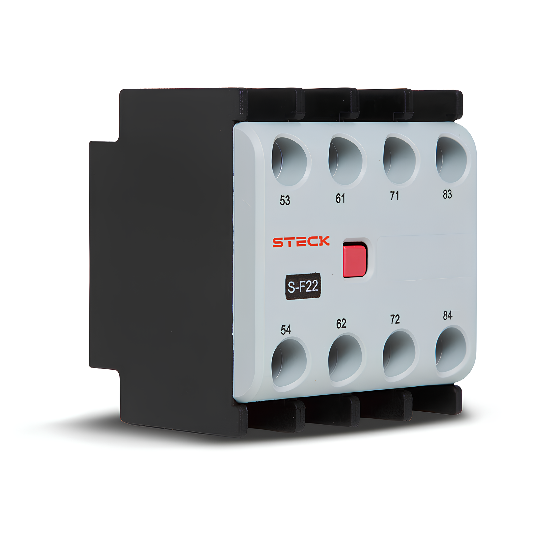 Bloco Contato Frontal Auxiliar Aditivo SF22 2NA+2NF - Steck