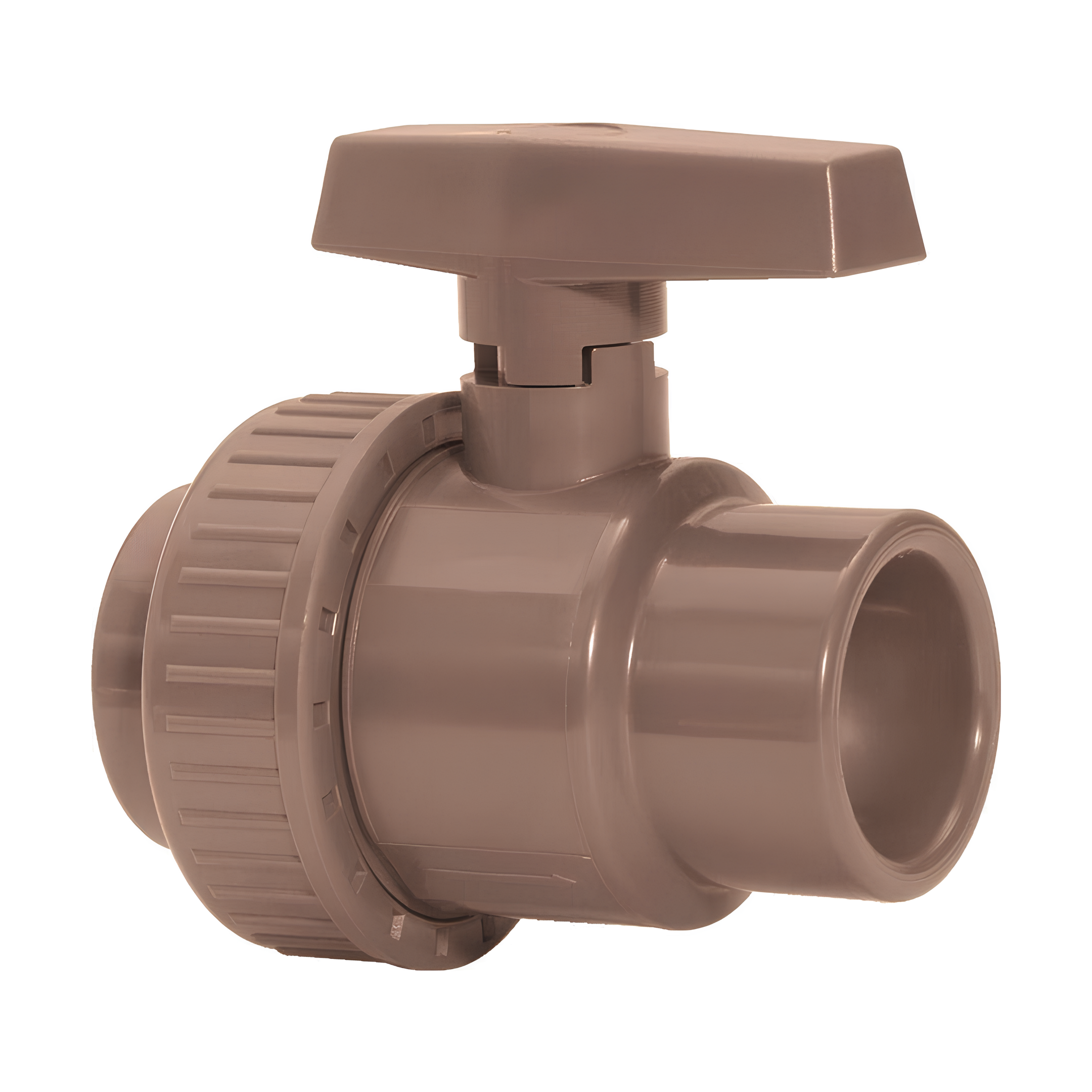 Registro de Esfera Soldável 60Mm Pvc Marrom 11797 Amanco