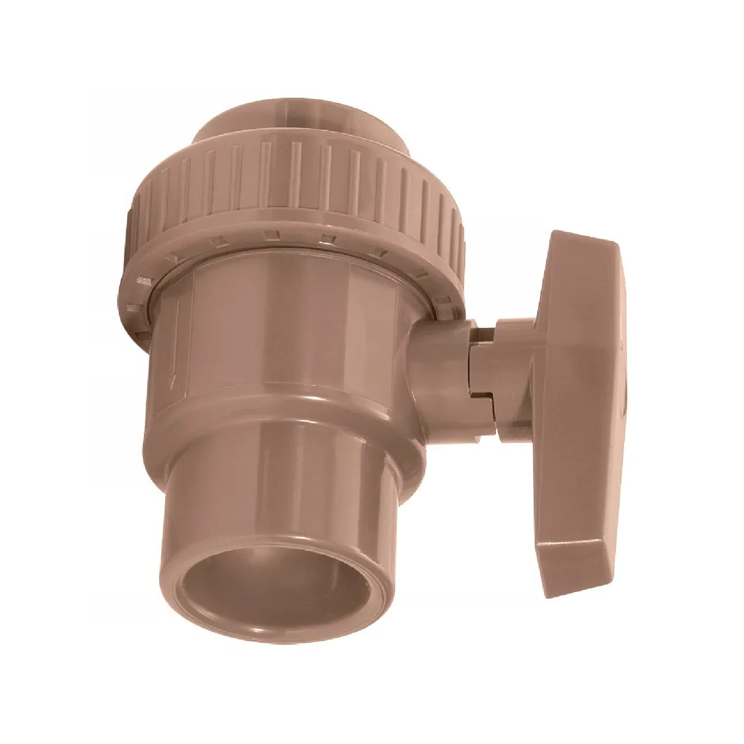 Registro de Esfera Soldável 60Mm Pvc Marrom 11797 Amanco