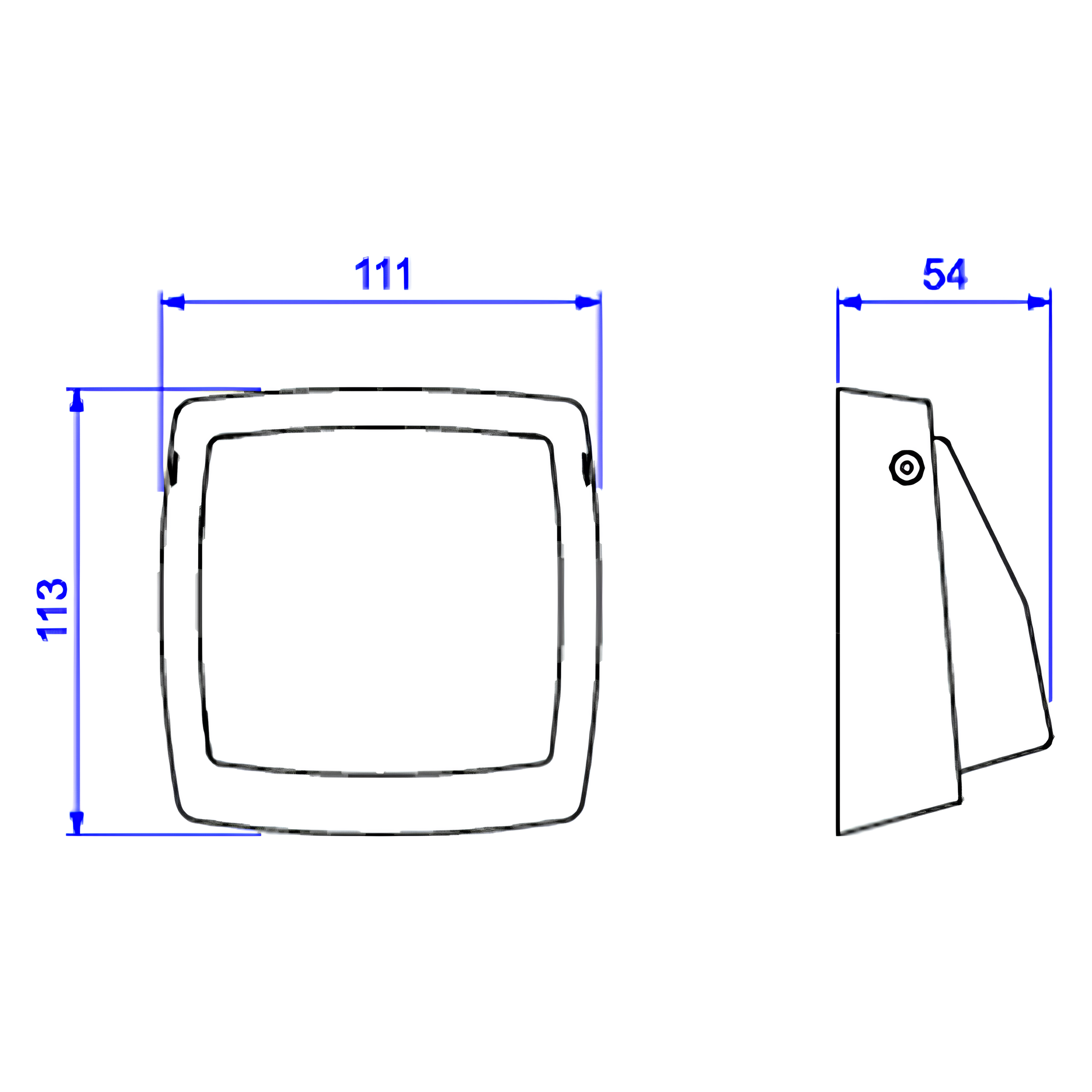 Acabamento Para Valvula Descarga Cromado Hydra Max Pro 4900.C.PRO Deca
