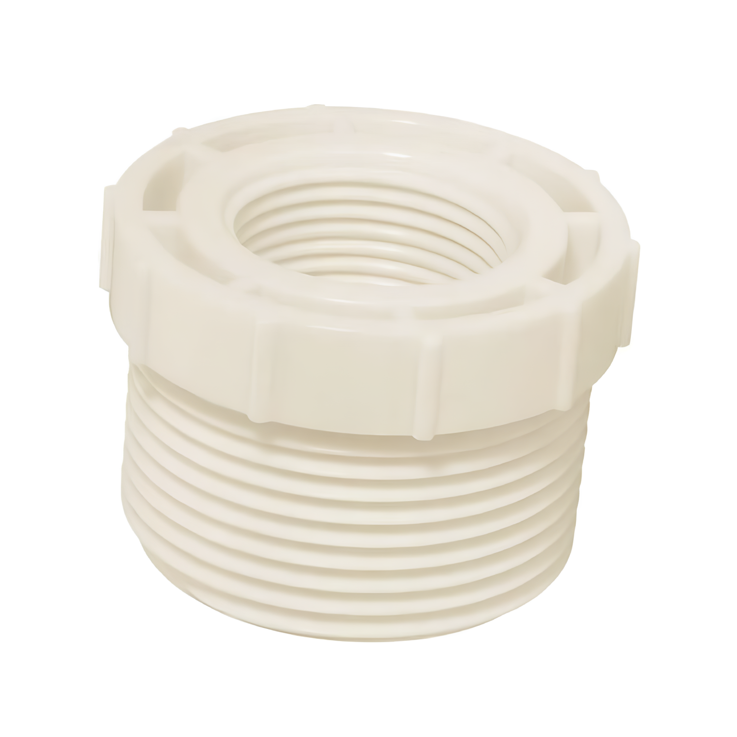 Bucha de Redução Roscável 1"x3/4" Pvc Branco 11526 Amanco