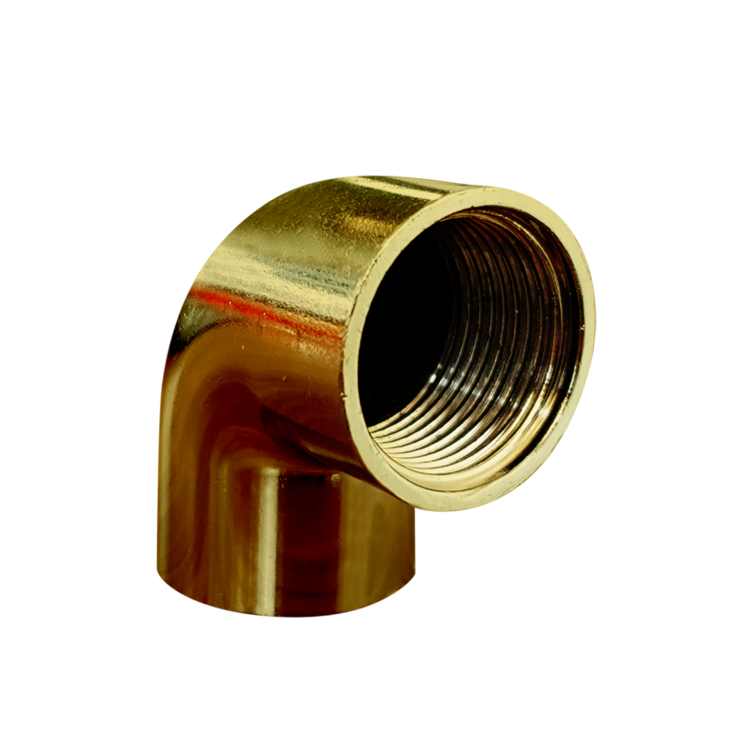 Cotovelo Zamac Amarelo 90° Rosca 1/2 10893E Garden