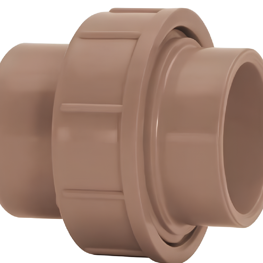 Uniao Soldável 85mm Pvc Marrom 11880 Amanco
