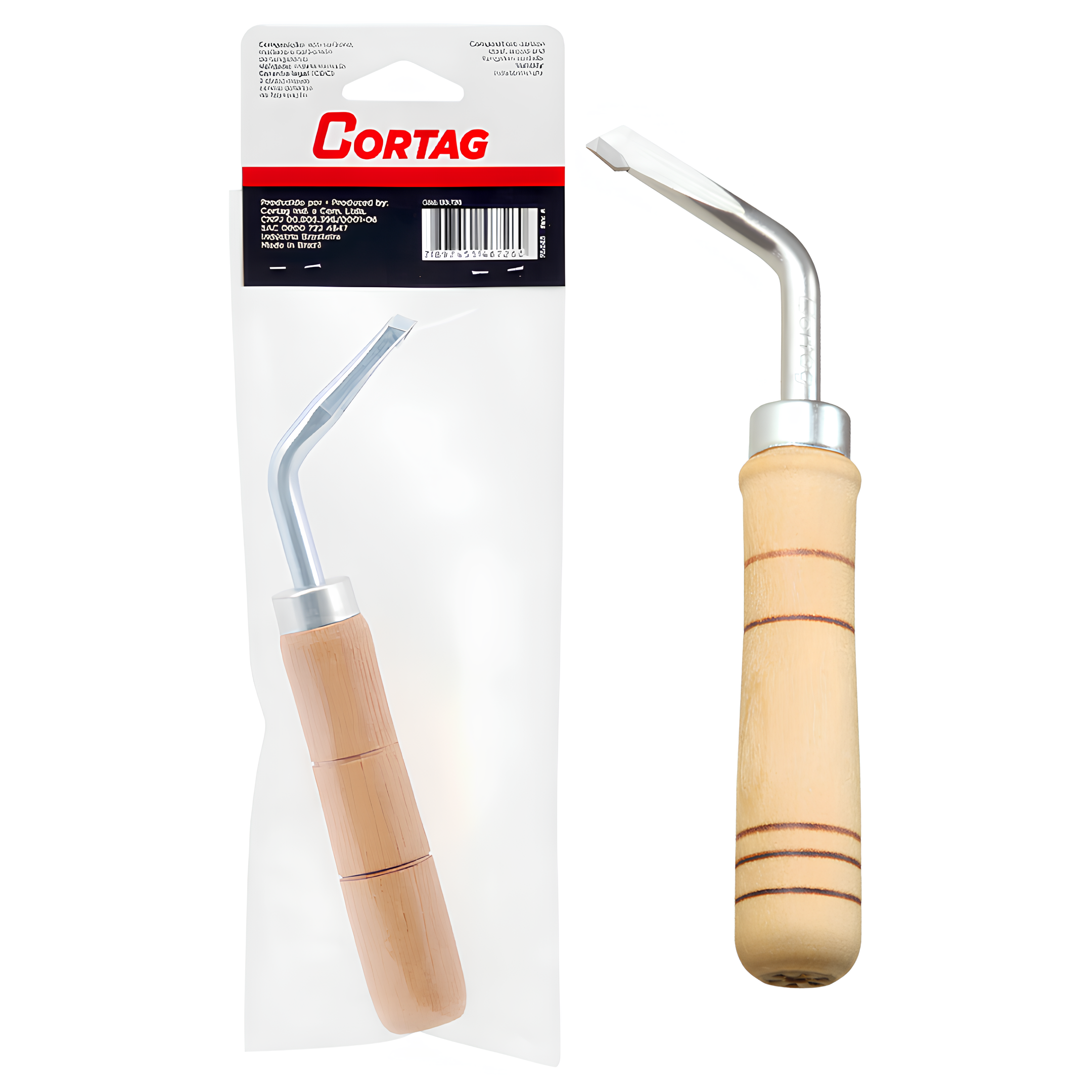 Riscador De Fórmica Com Cabo De Madeira 60726 Cortag