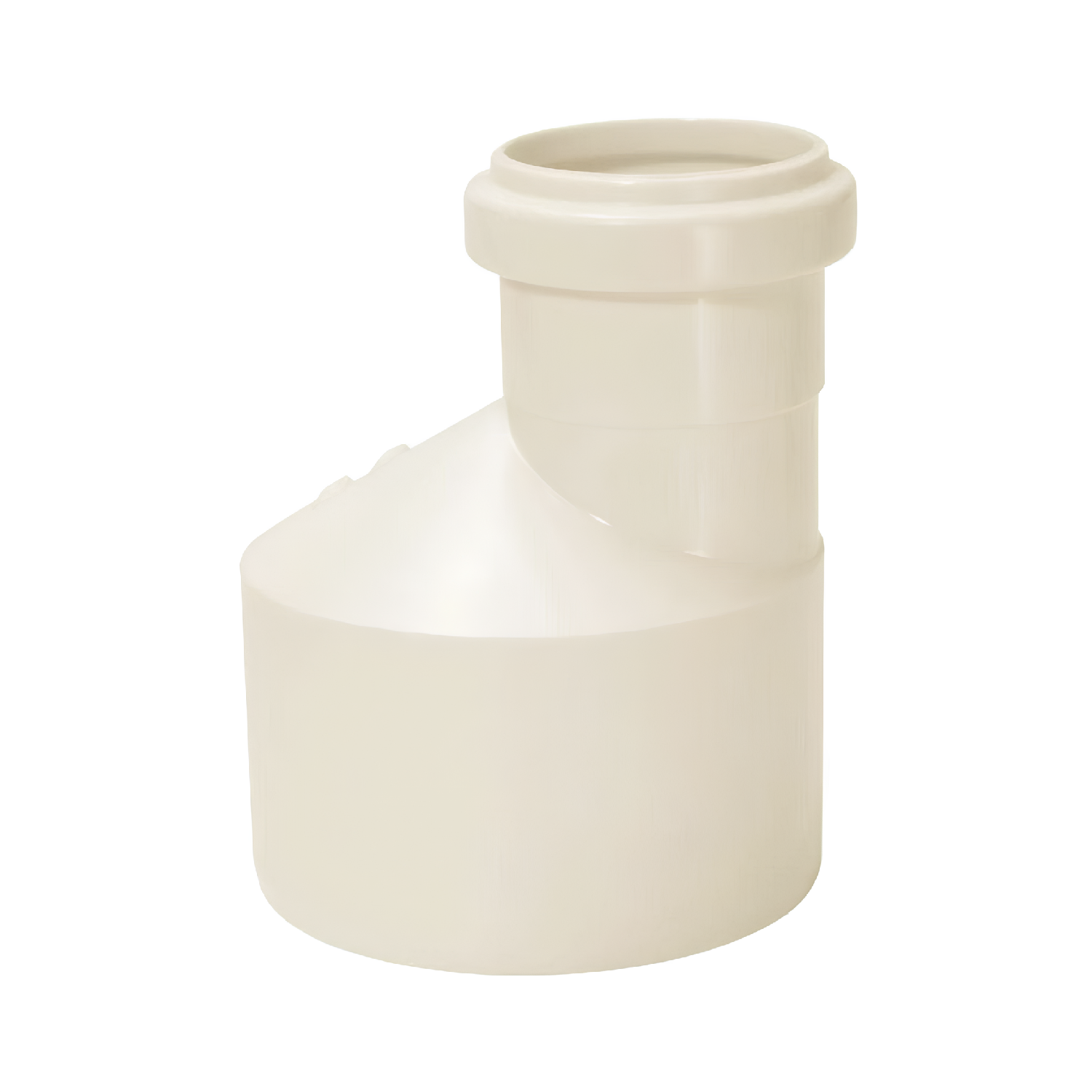Redução Excêntrica Esgoto Série Normal DN100 x 75mm Pvc Branco 11783 Amanco