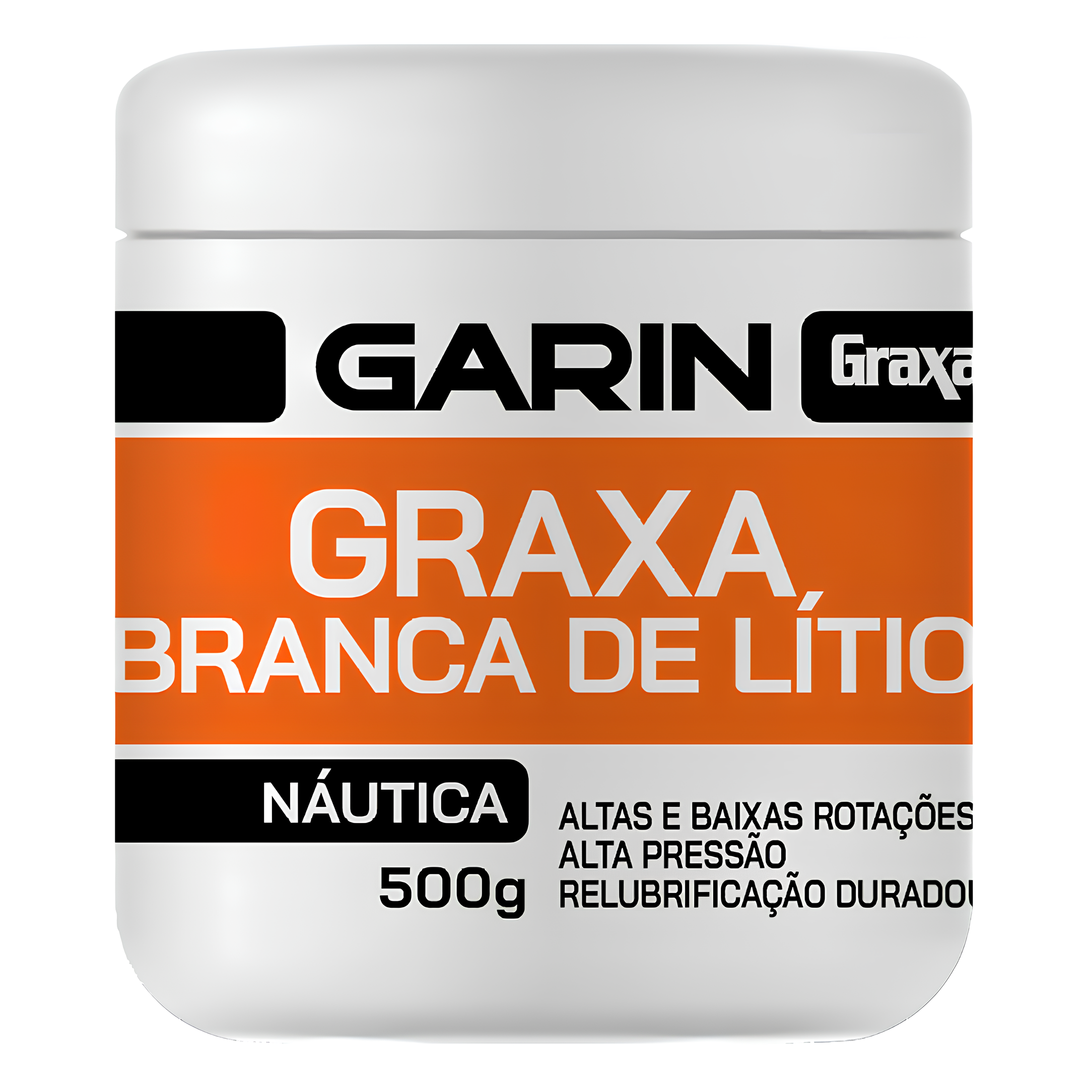 Graxa Branca De Lítio 500G LGLB-500 Garin