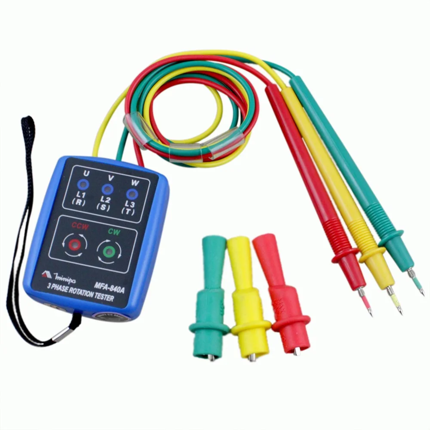 Fasímetro MFA-840A 600V CAT II Indicador Led Minipa