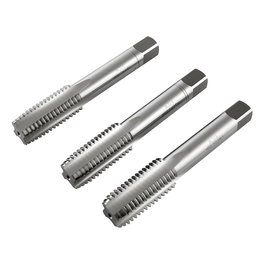Jogo de Macho Manual HSS UNC 3/8 3pçs HTOM100A HTOM