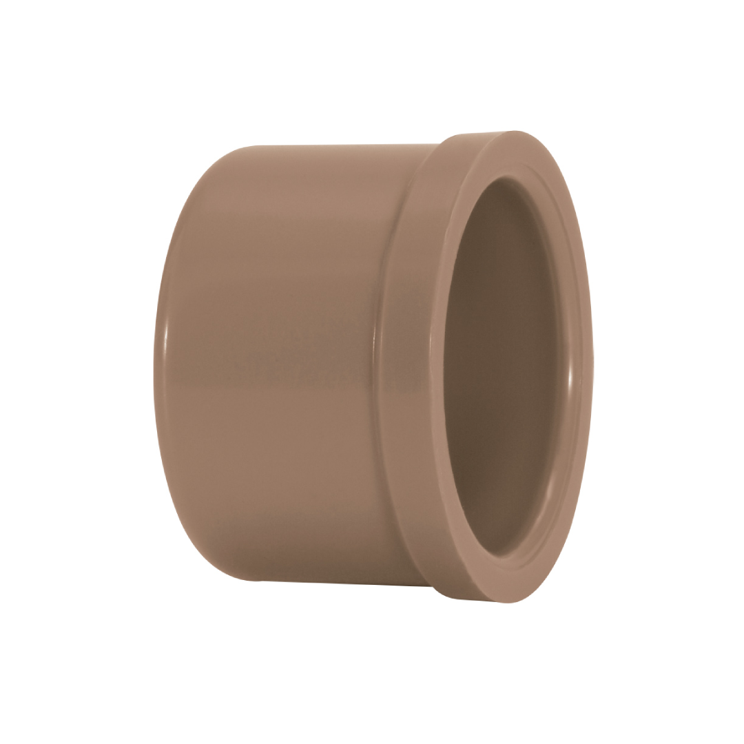 Cap Para Tubo Soldável Marrom 2.1/2" (75Mm) 11575 Amanco