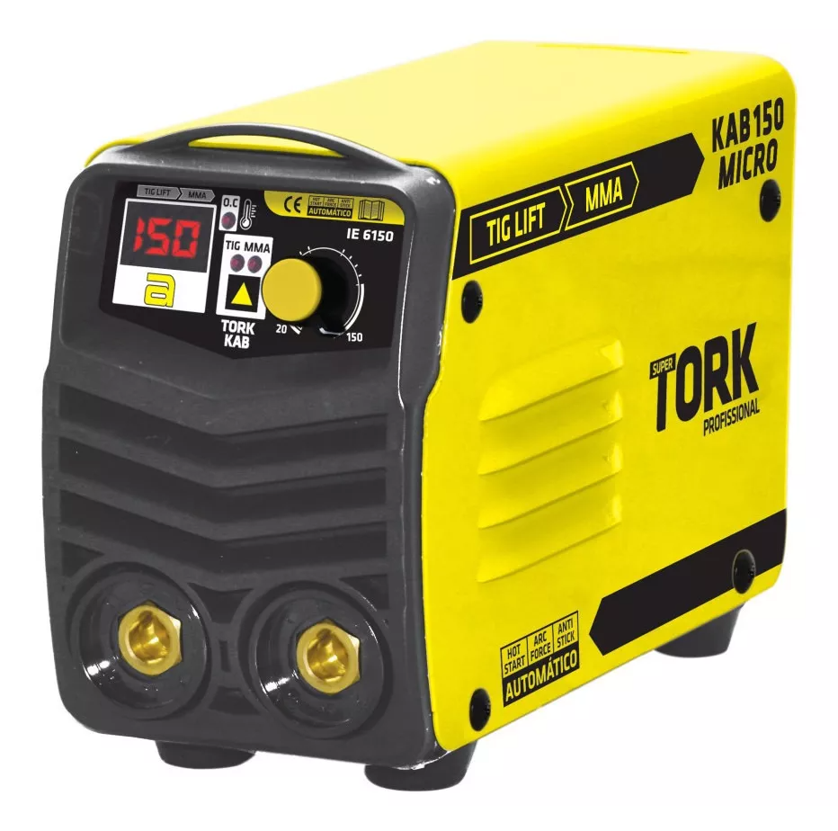 Maquina De Solda 2X1 Eletronica 150A 220V Inversora Tork