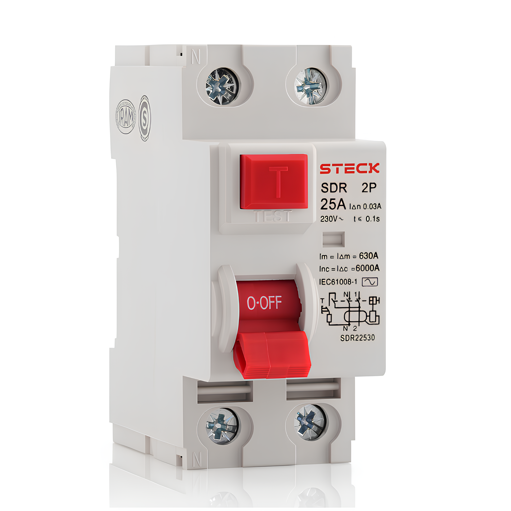 Interruptor Diferencial IDR 40a 230-400v 2P SDR24030 Steck