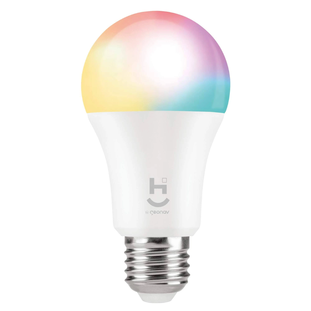 Lampada Led Inteligente 10W 800Lm E27 Wifi Bivolt Geonav