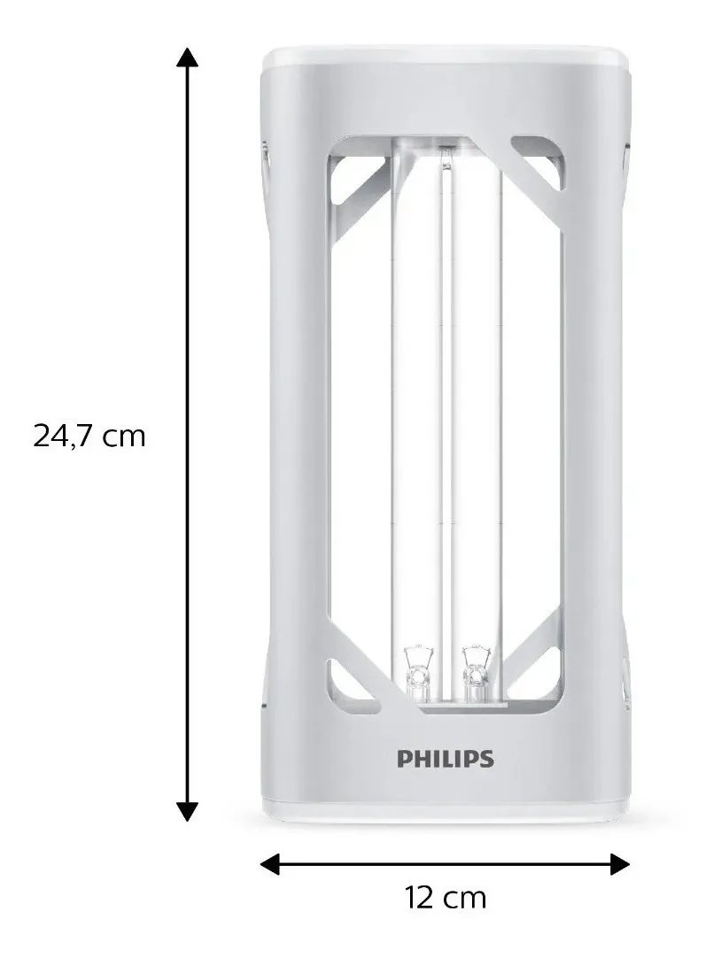 Luminaria De Mesa UV-C De Desinfecção Germicida 24W Philips