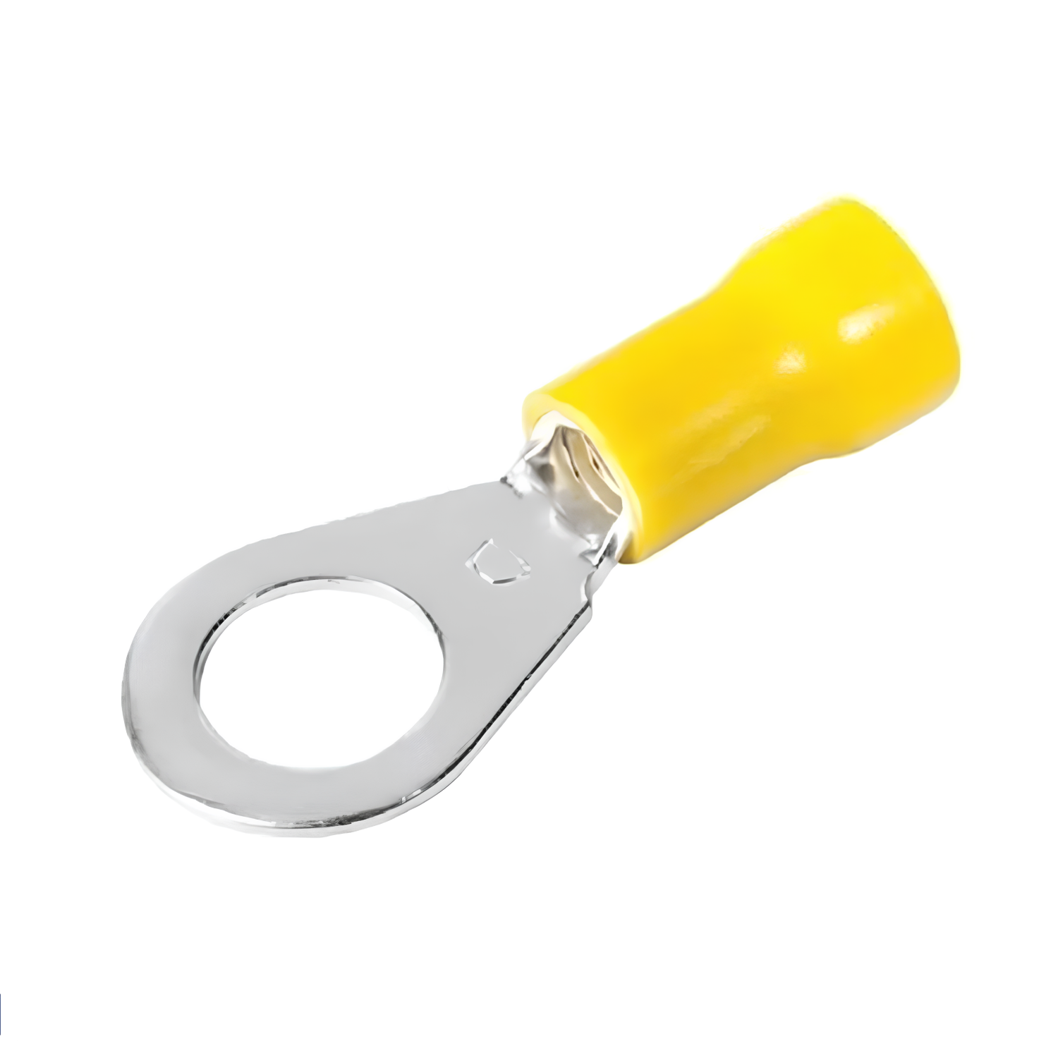 Terminal Olhal Pré-Isolado Amarelo 4mm a 6mm 20 Pçs