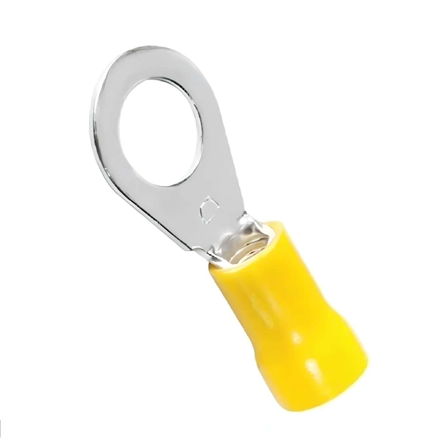 Terminal Olhal Pré-Isolado Amarelo 4mm a 6mm 20 Pçs