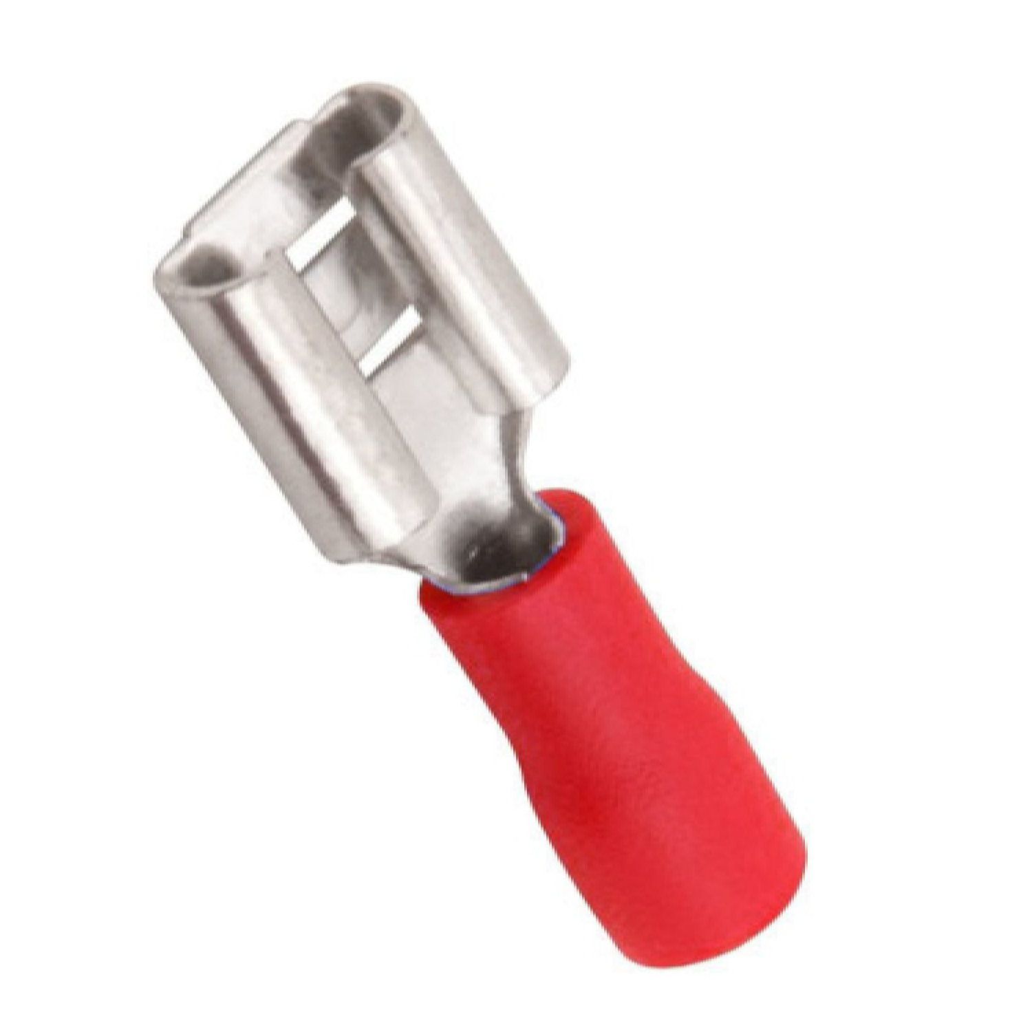 Terminal Femea Pré-Isolado Vermelho 0,5mm a 1,5mm 20 Pçs