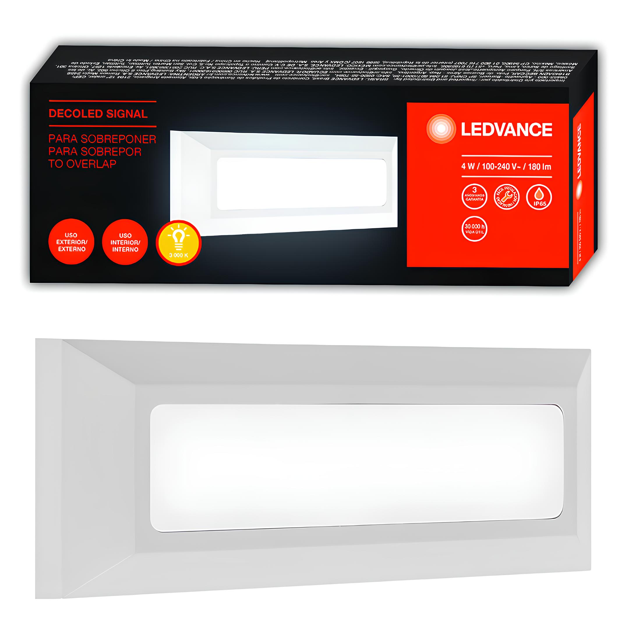 Luminaria Led Arandela Decoled Signal 4W 3000K 170Lm Ledvance