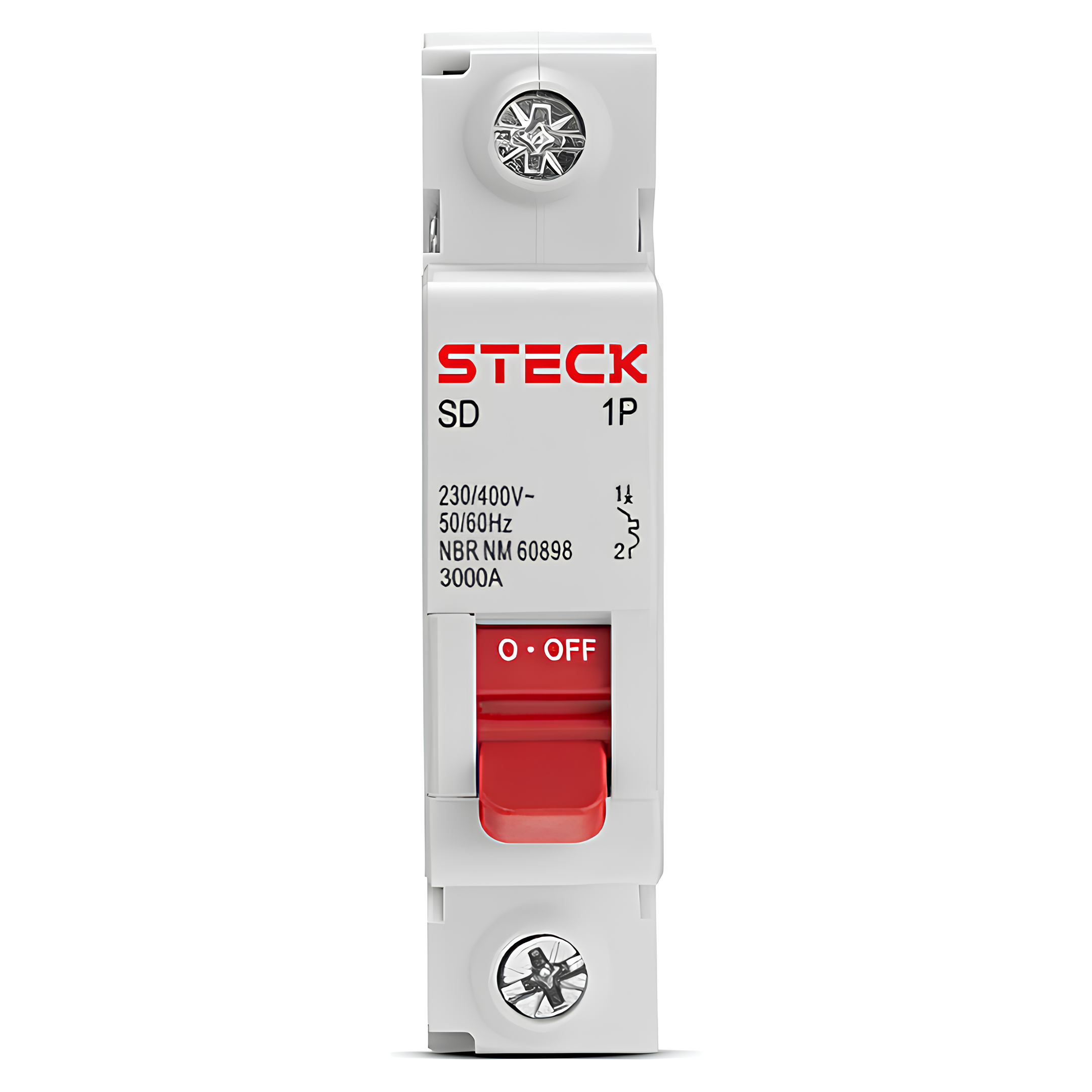 Disjuntor DIN Unipolar 25A SDD61C25 3KA – STECK