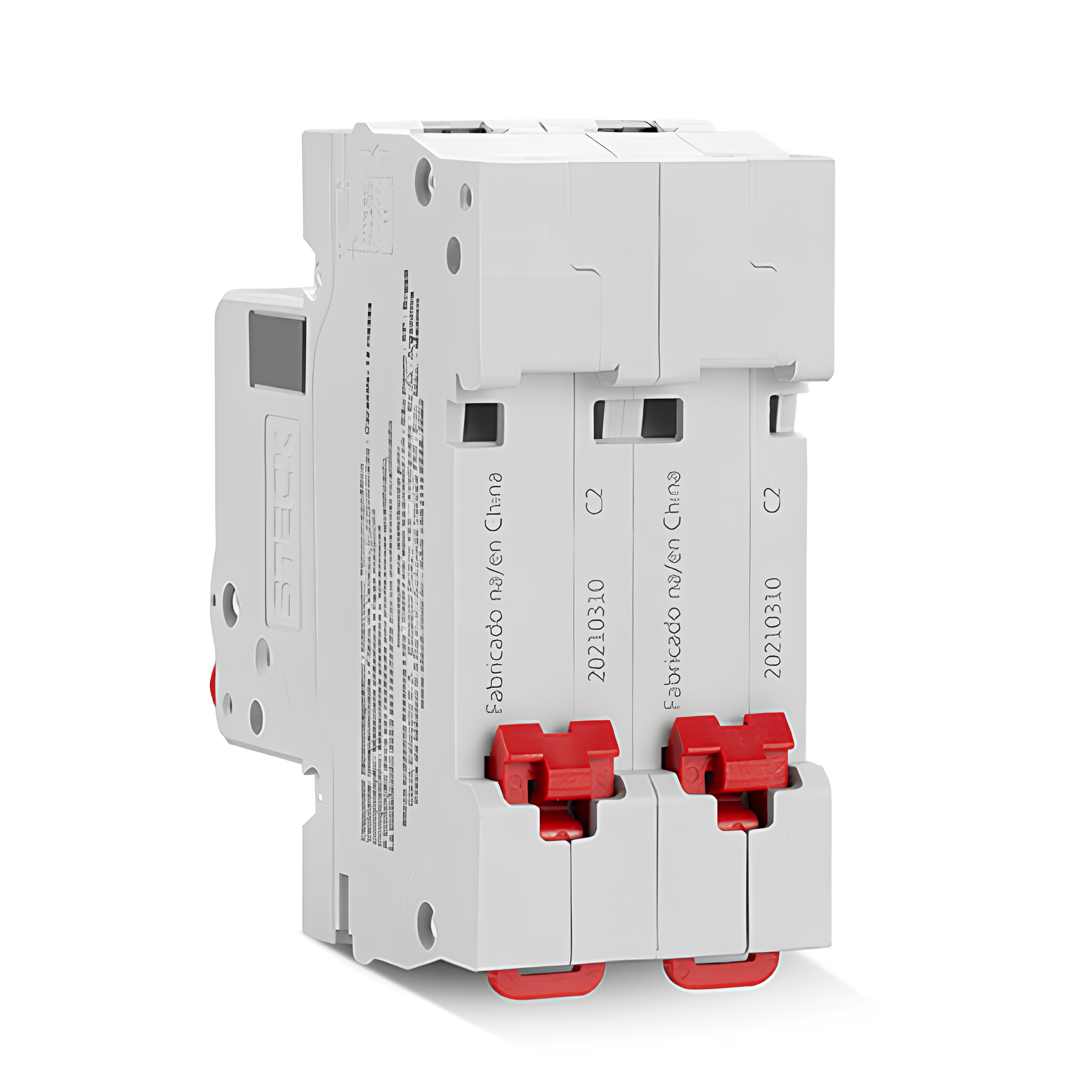 Disjuntor DIN Bipolar 10A - SDD62C10 3KA - STECK