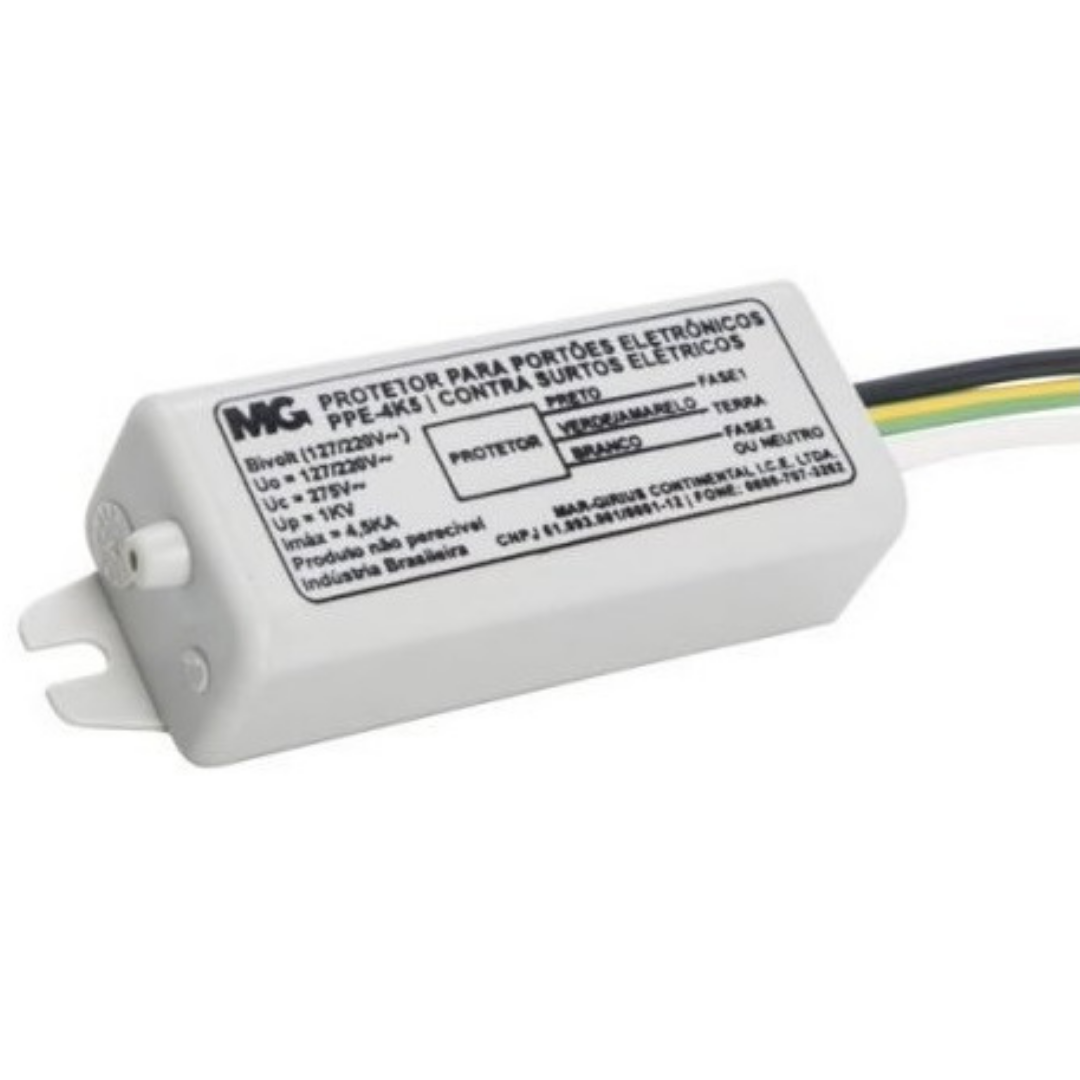 Protetor Para Portoes Eletronicos 4,5Ka Bivolt Margirius