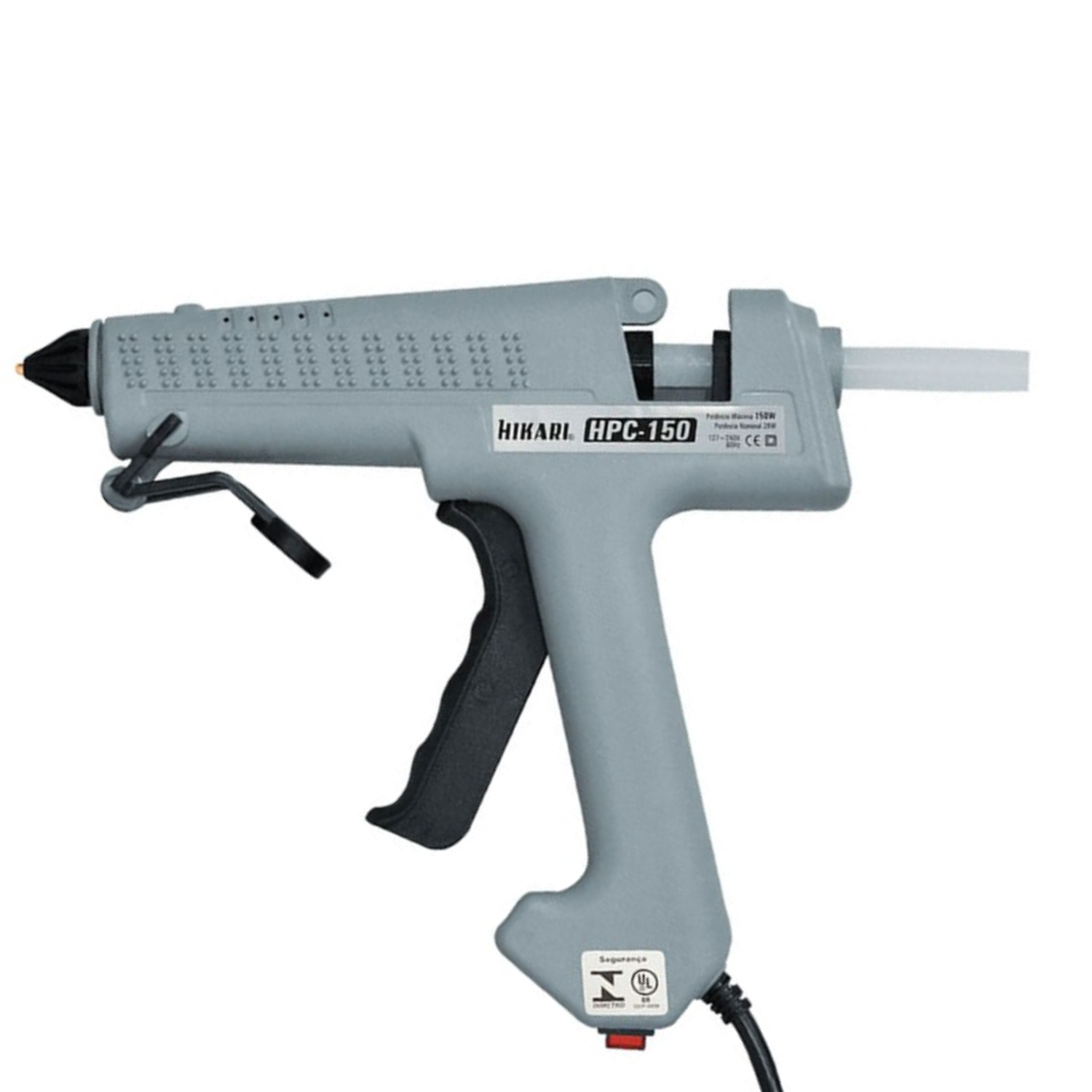 Pistola de Cola Quente Profissional HPC-150 150W Bivolt HIKARI-21K912