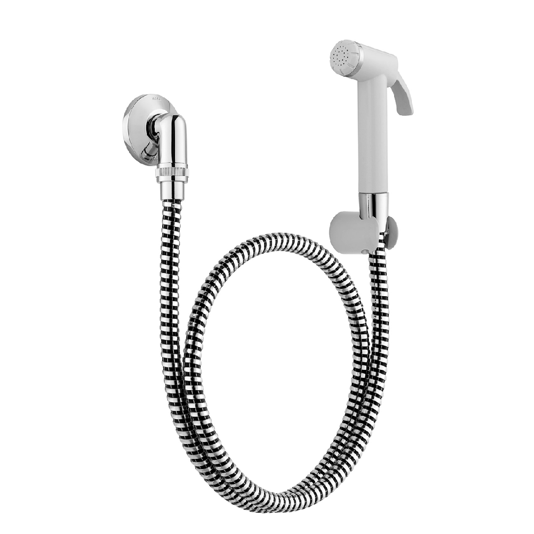 Ducha Higiênica Especial DocolBase Cromado Gatilho Branco 00479806