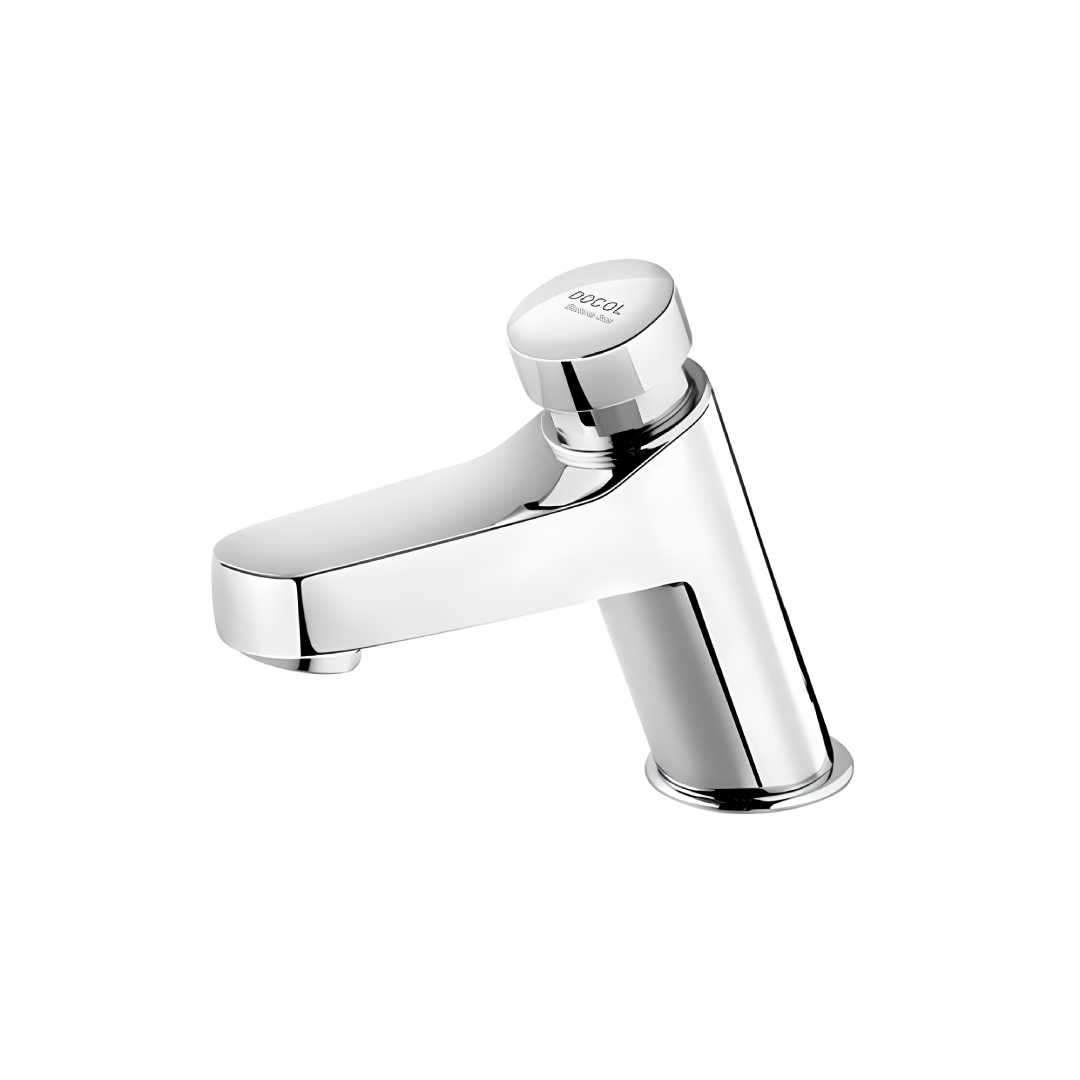 Torneira banheiro c/ regulador PressMatic Join Bacteria 00767738 Docol
