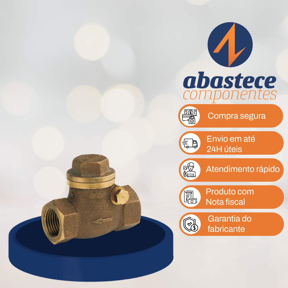 Válvula de Retenção Horizontal 1.1/4" 30201300 Docol