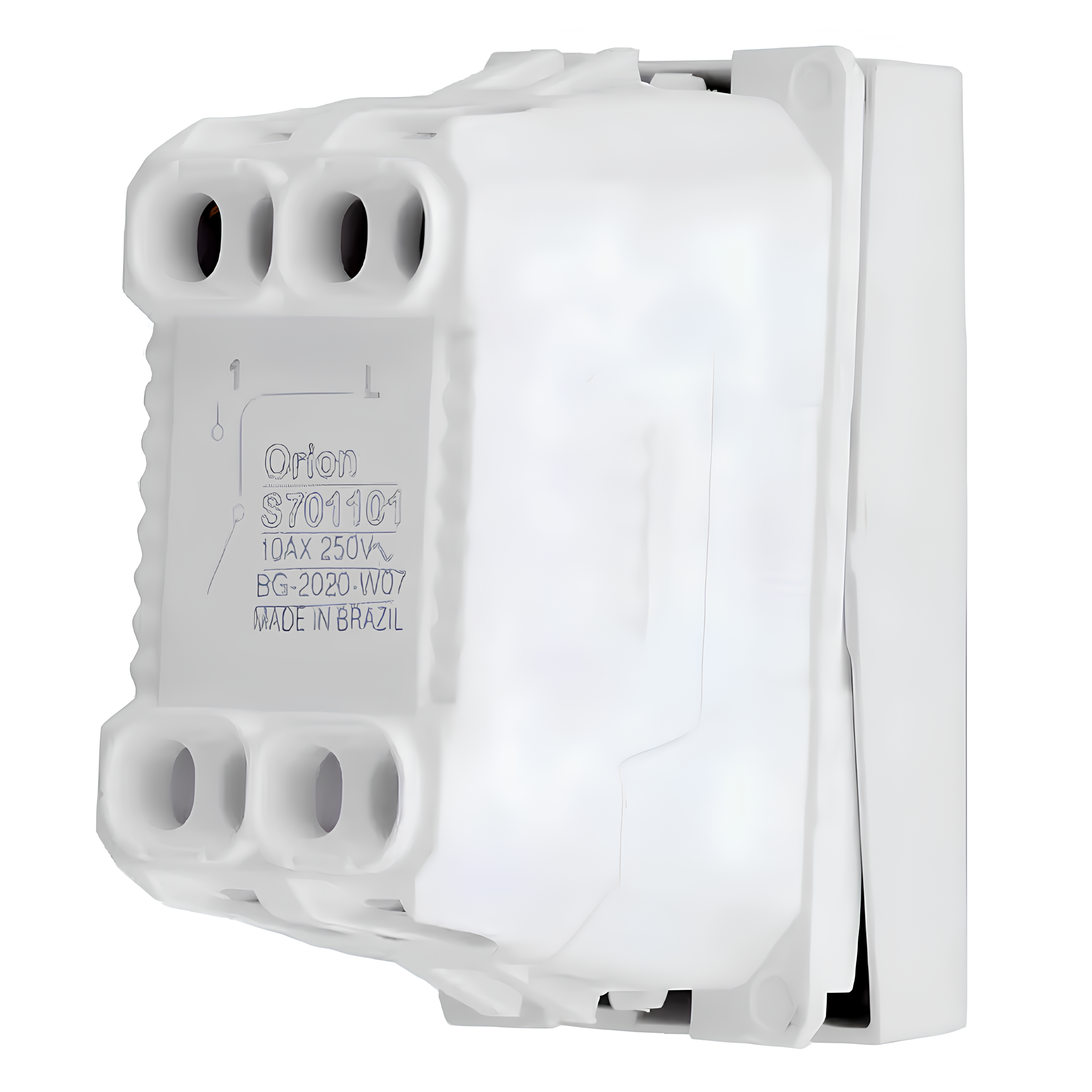 Modulo Pulsador Universal 10A 1M Branco S70110604 Orion Schneider