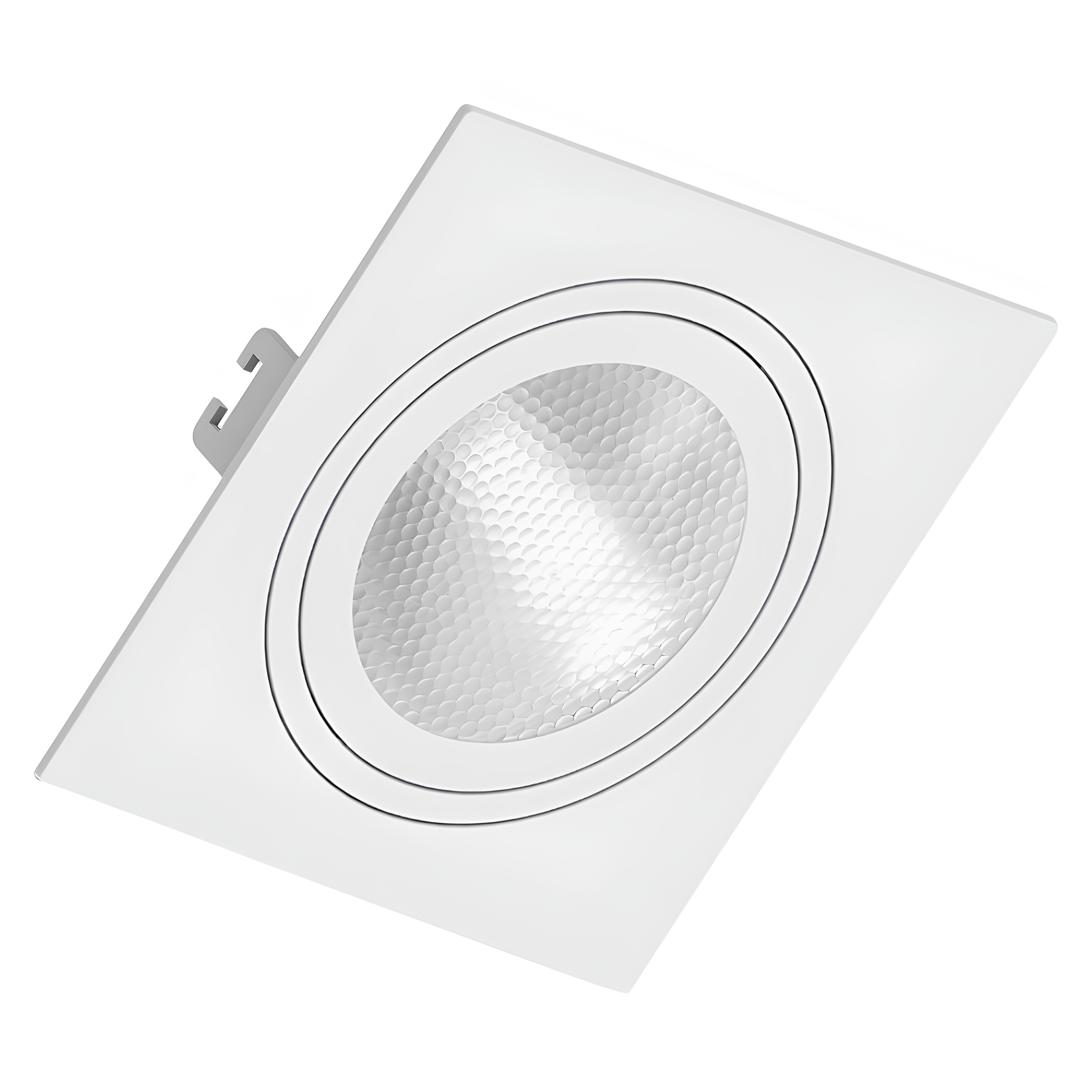Spot Quadrado Embutir Face Plana Par30 17x3,5Cm Saveenergy