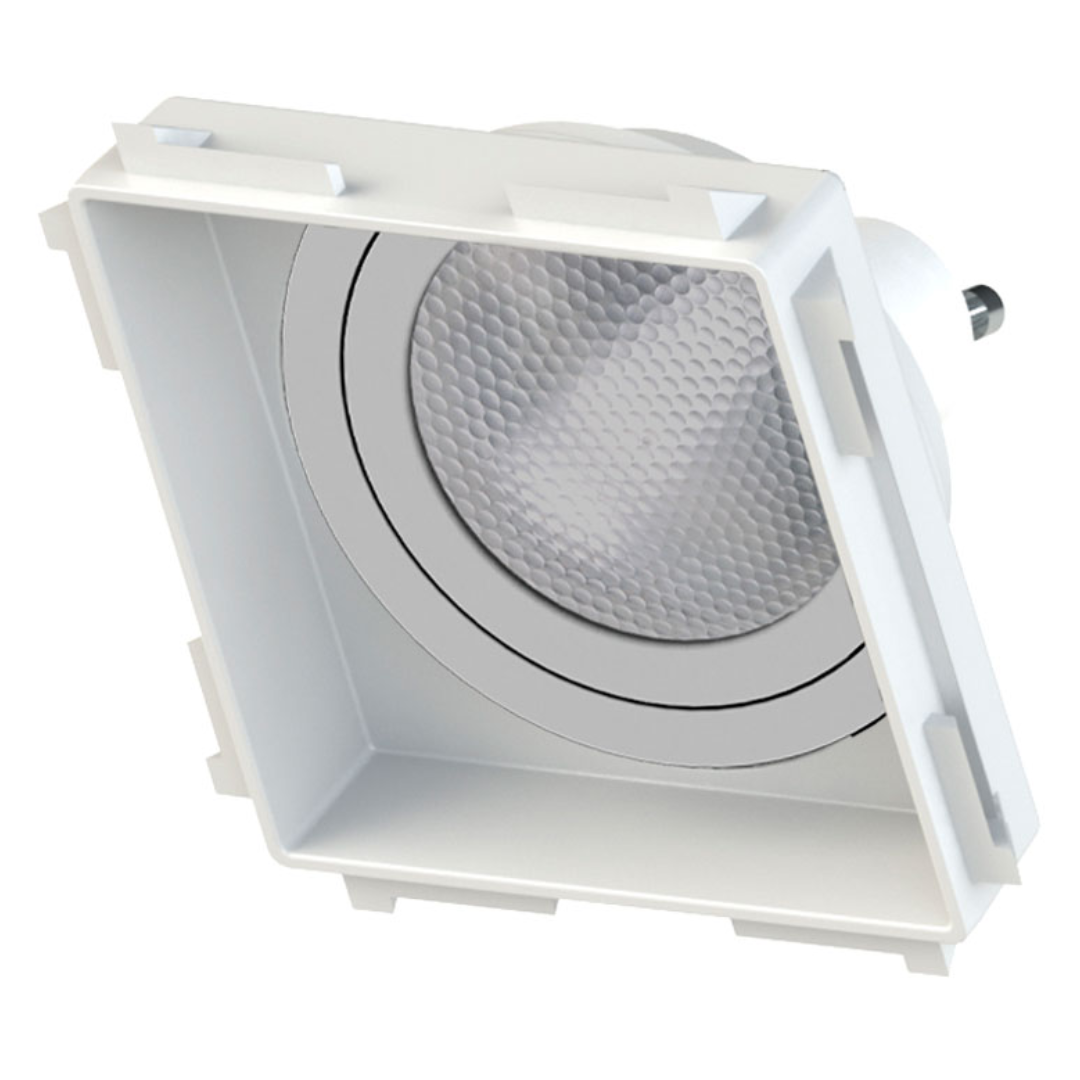 Spot Quadrado Embutir Face Recuado No Frame Par30 Br Saveenergy