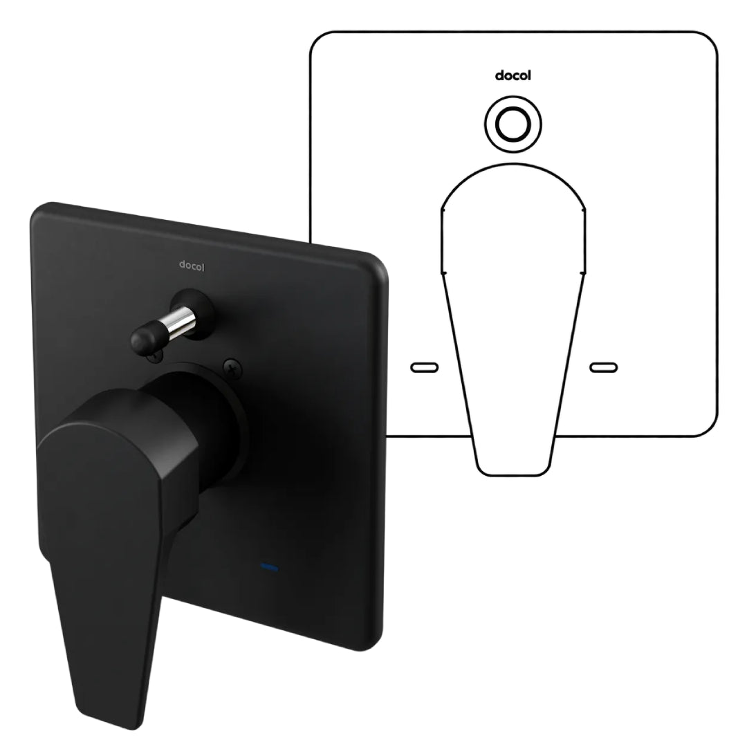 Acabamento Monocomando De Parede Lift Ônix 008057ce Docol