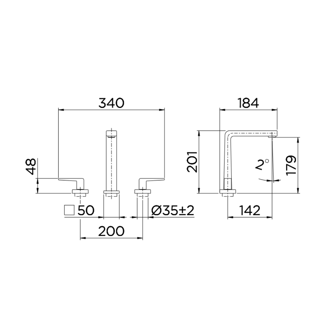 Misturador Lavatório De Mesa Cromado Stilo Docol 00820406