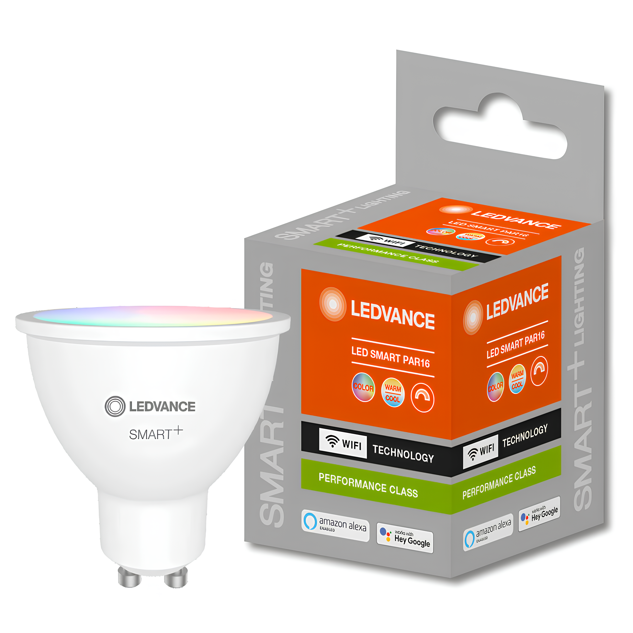 Lampada Dicroica Par16 Smart+ Wifi 5W Rgbw 450Lm 38° Bivolt Ledvance