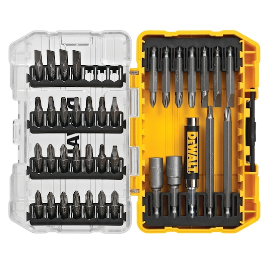 Kit 37 Peças Para Parafusar Com Estojo DW2163 Dewalt