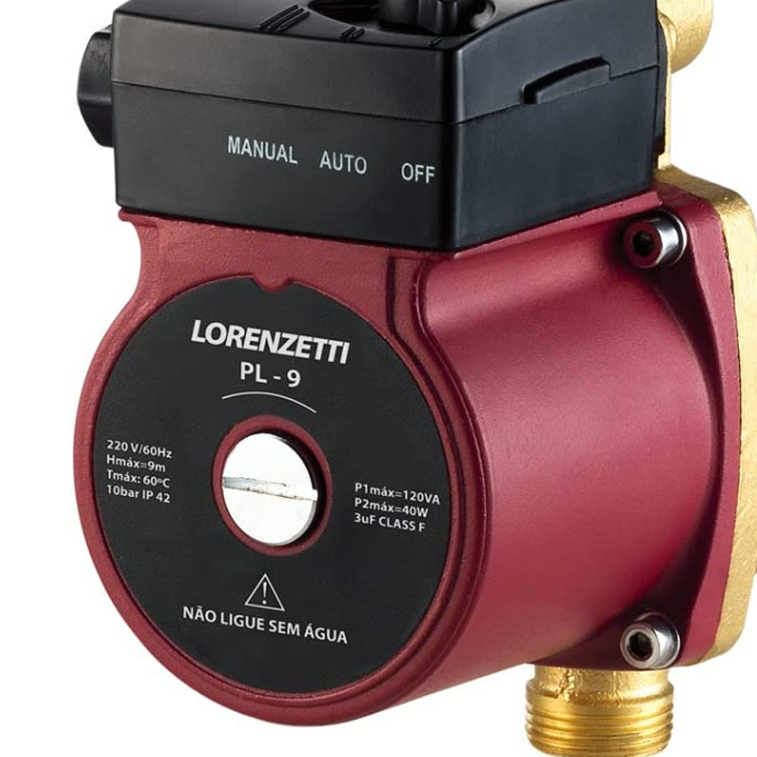 Pressurizador de Água Pl9 9 MCA 127V, Lorenzetti