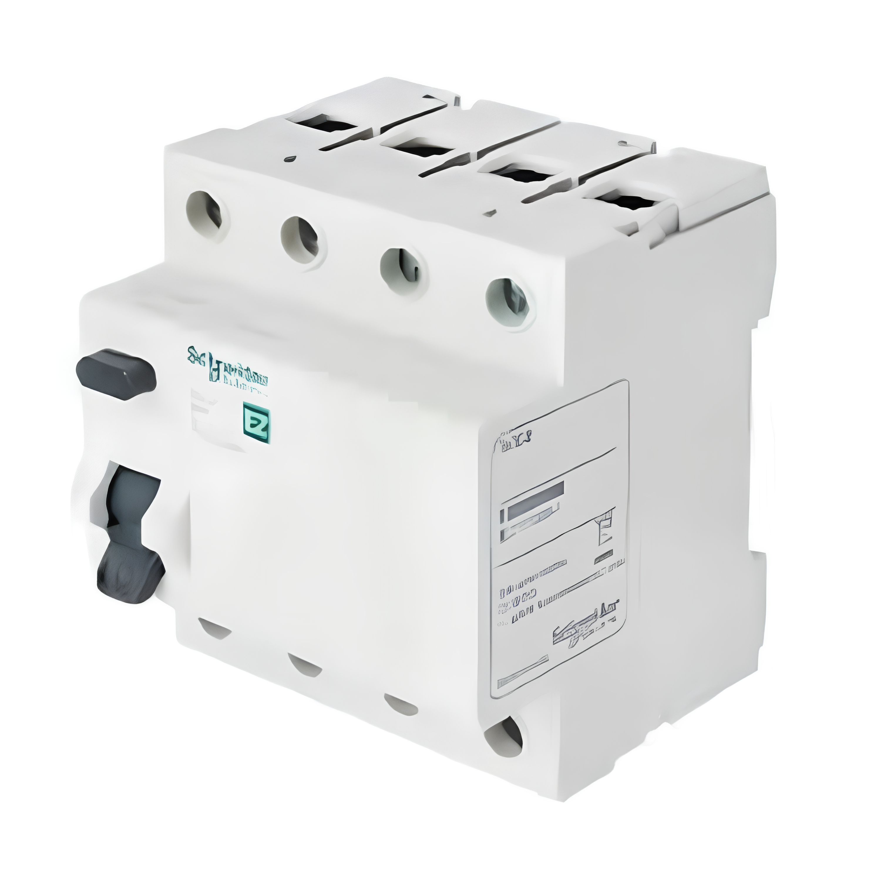 Interruptor diferenciaL IDR Easy9 4P 80A tipo AC 30mA 3kA Schneider