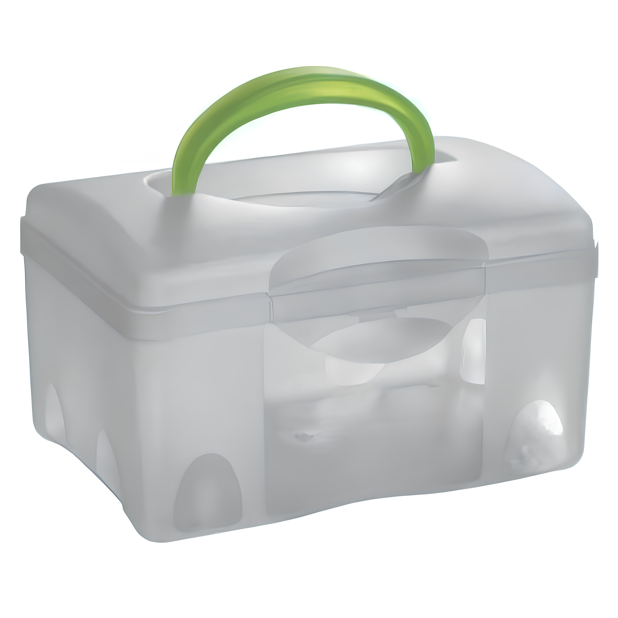 Caixa Para Cosmeticos C4 Transparente Tool Box Sao Bernardo