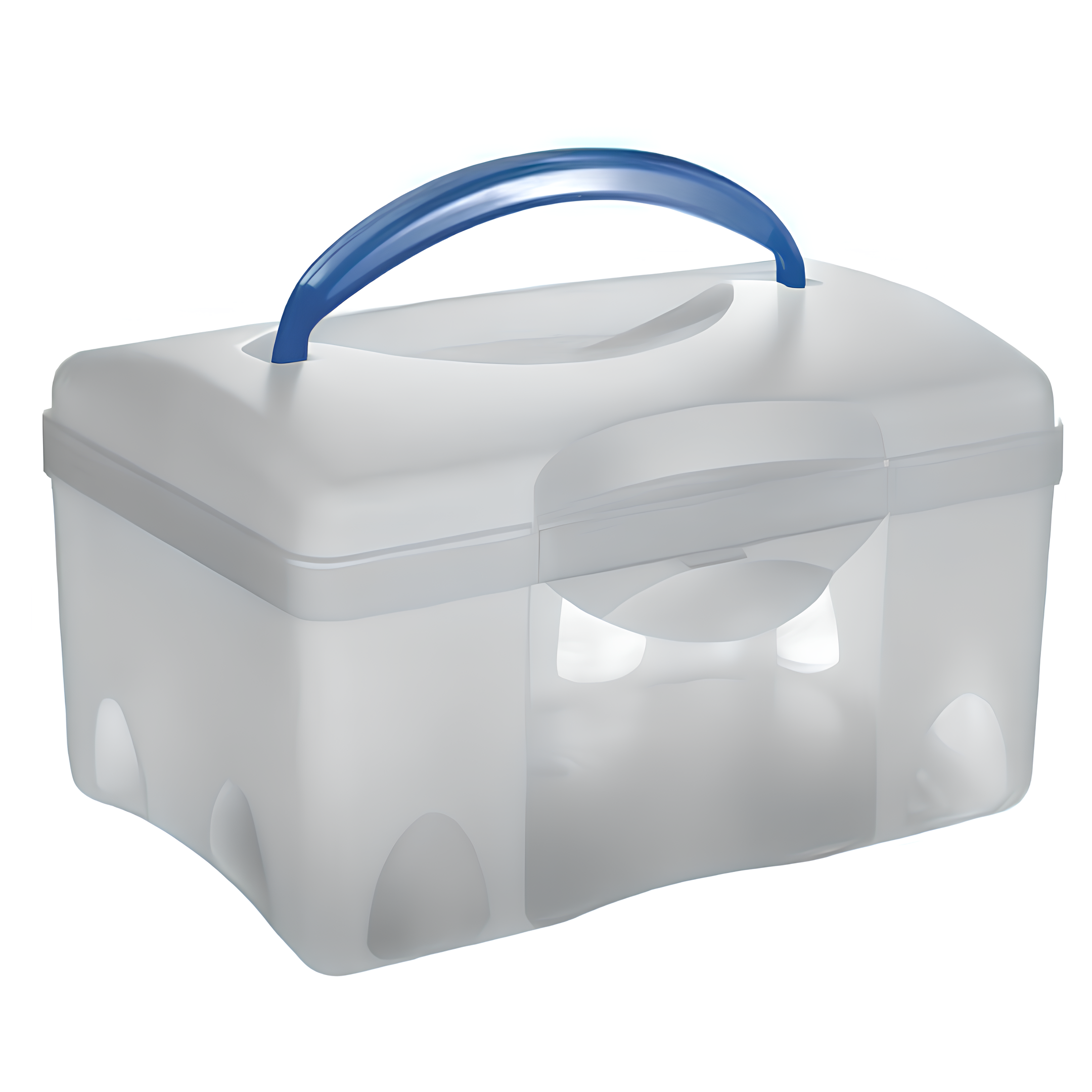 Caixa Para Cosmeticos C5 Transparente Tool Box Sao Bernardo