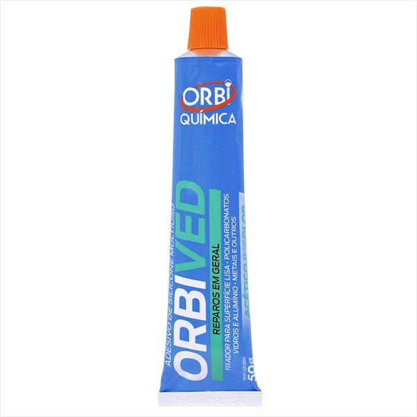 Silicone Incolor Blister 50gr 5542 Orbi Química
